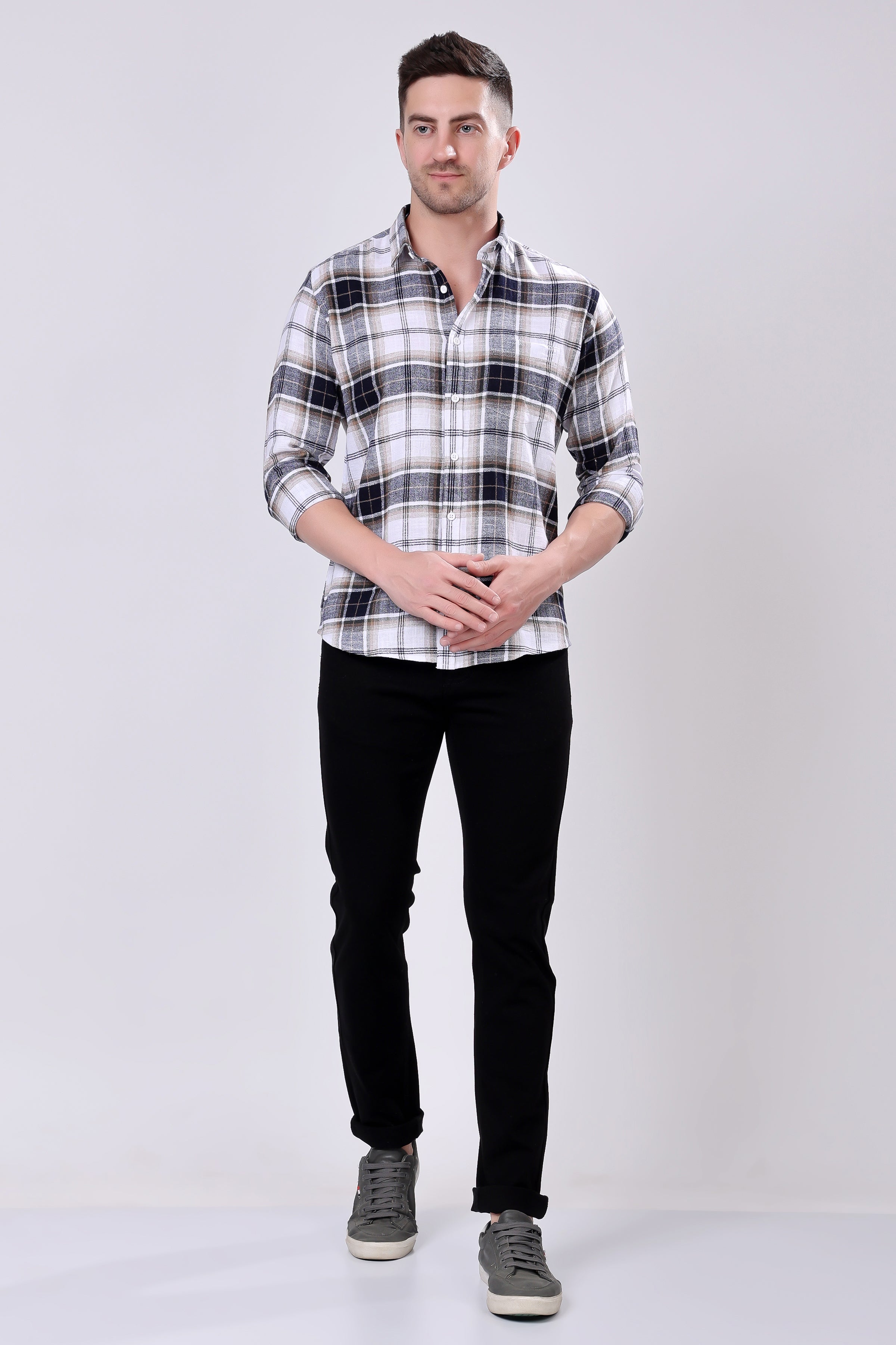 Stylox Check Casual Shirts