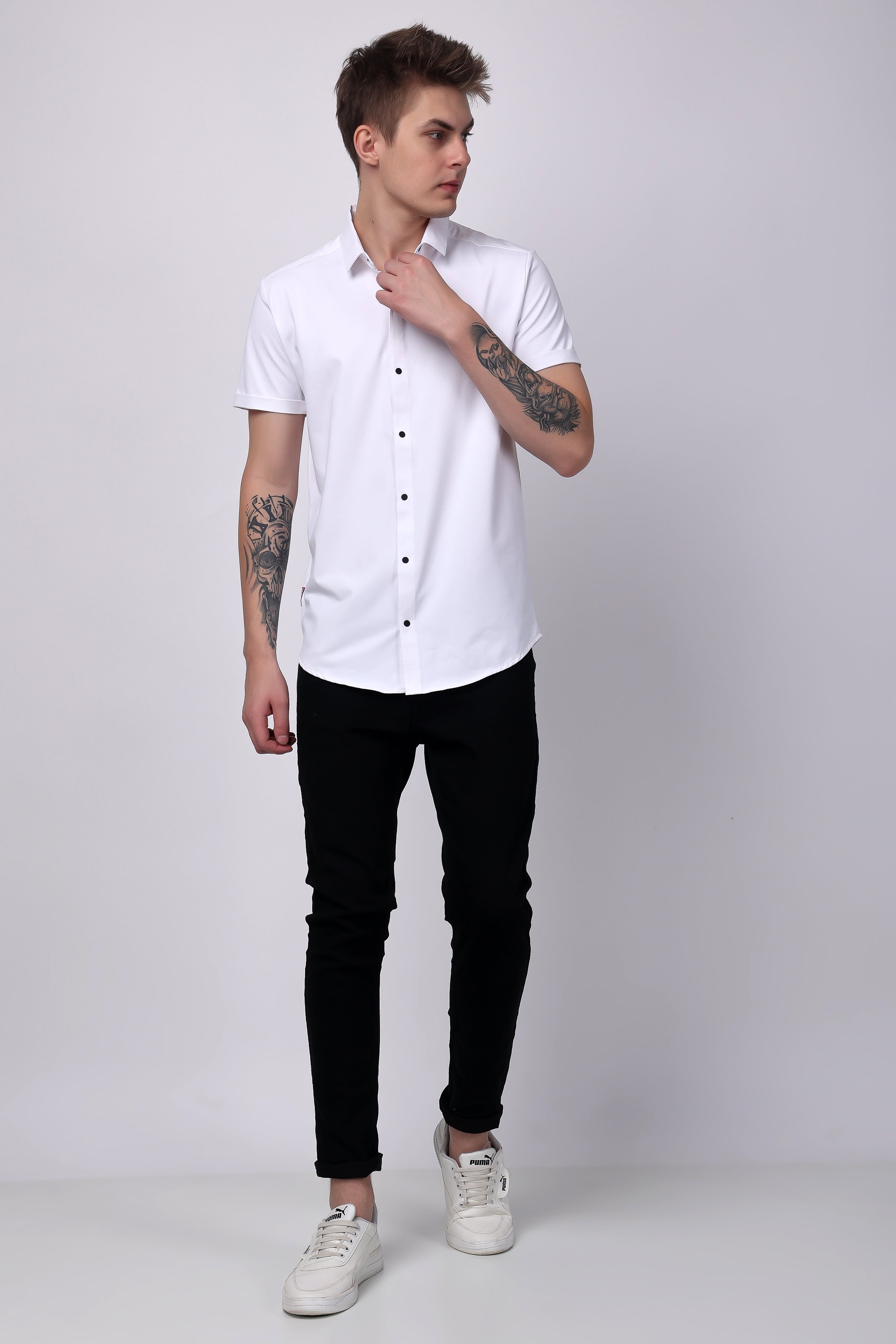 STYLOX OPEN SHIRT | Half Sleeves