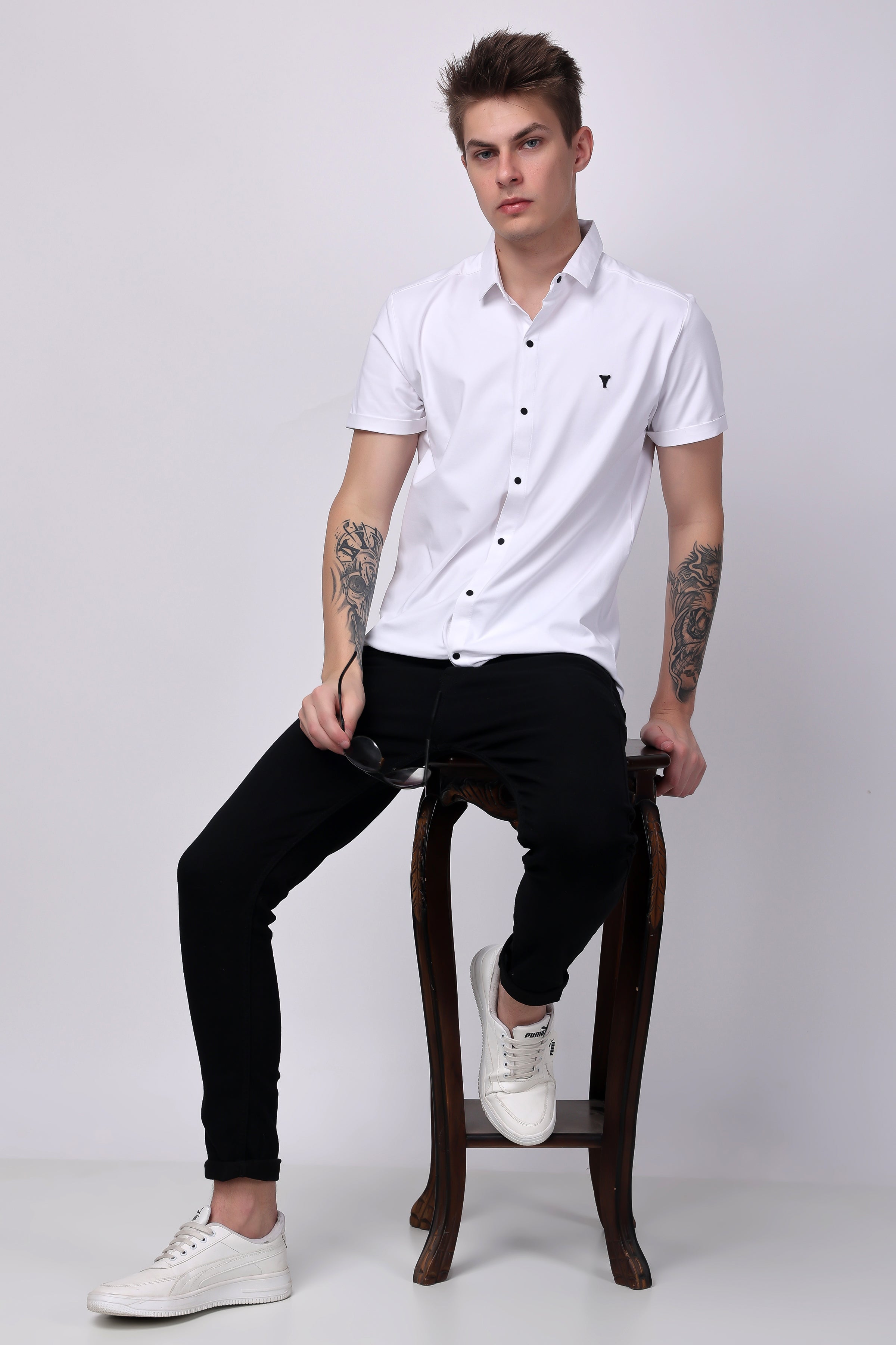STYLOX OPEN SHIRT | Half Sleeves