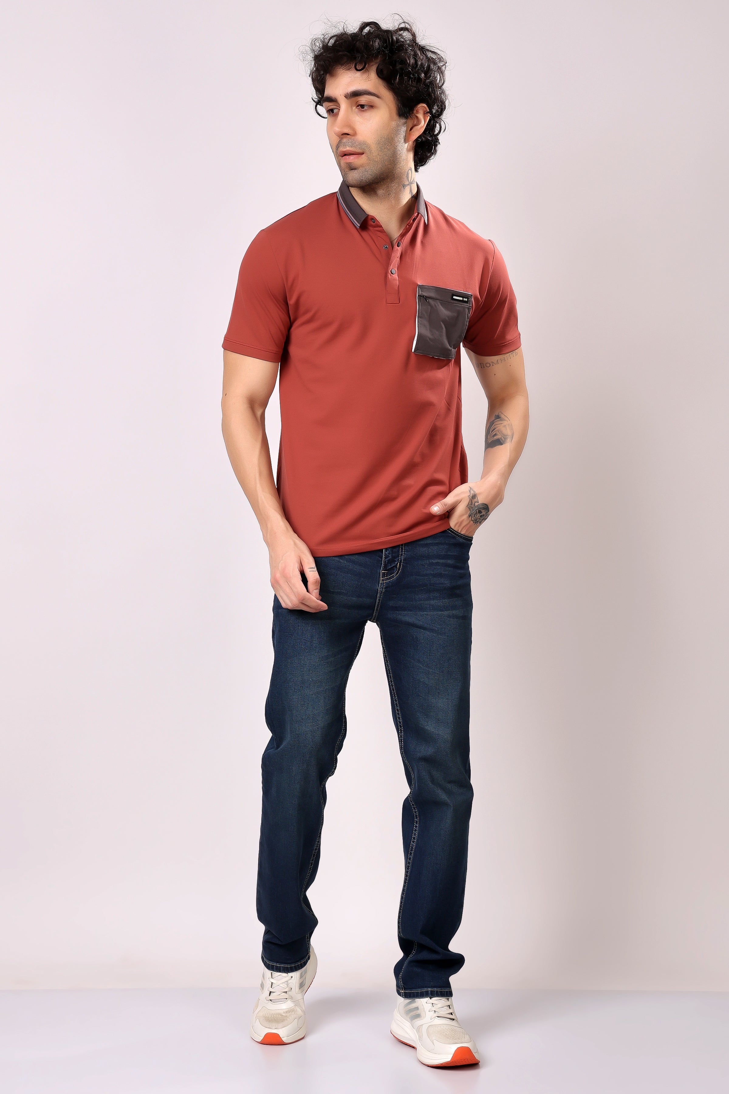 Stylox Solid Polo T-Shirts