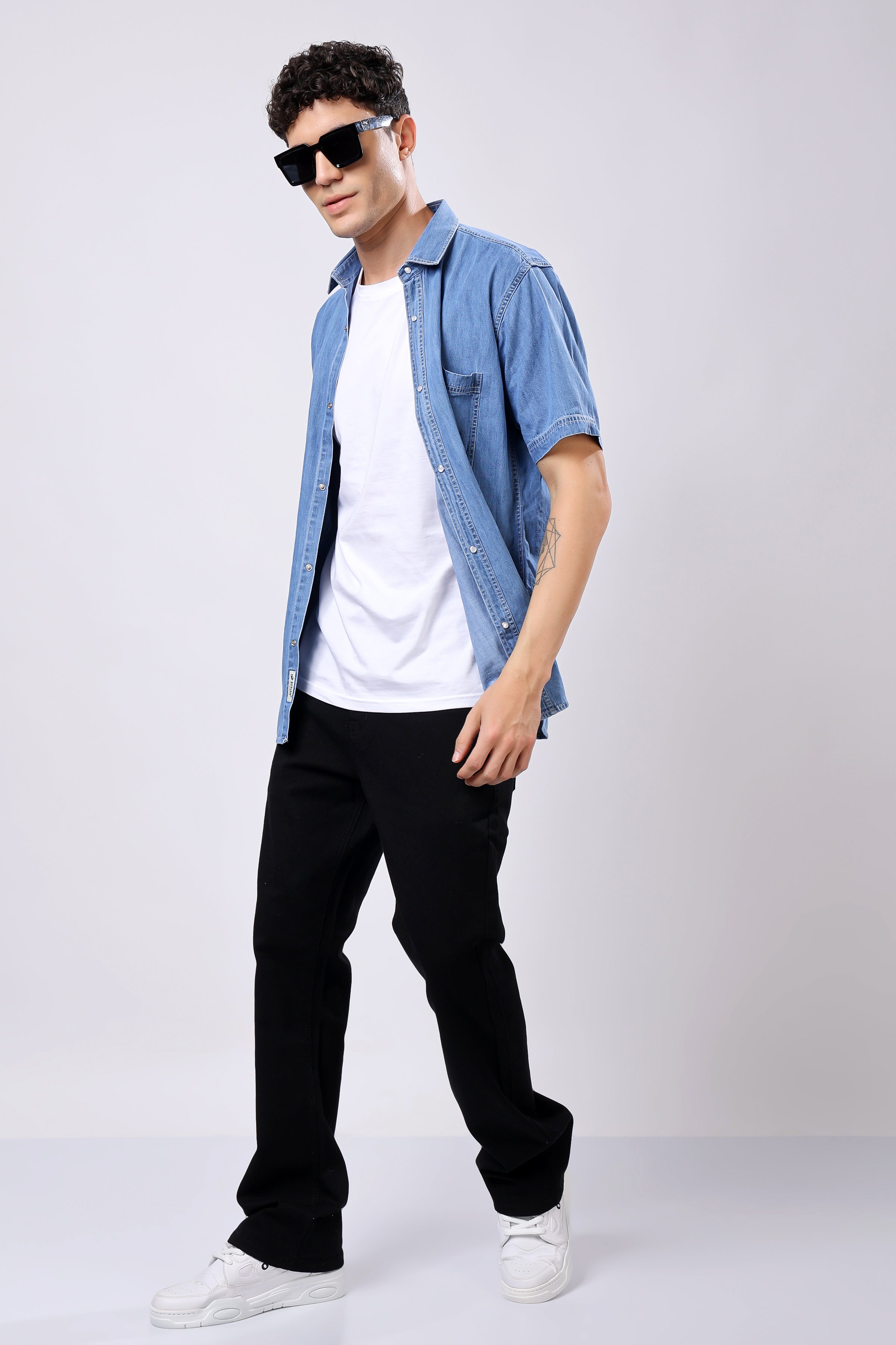 Stylox Denim Casual Shirt