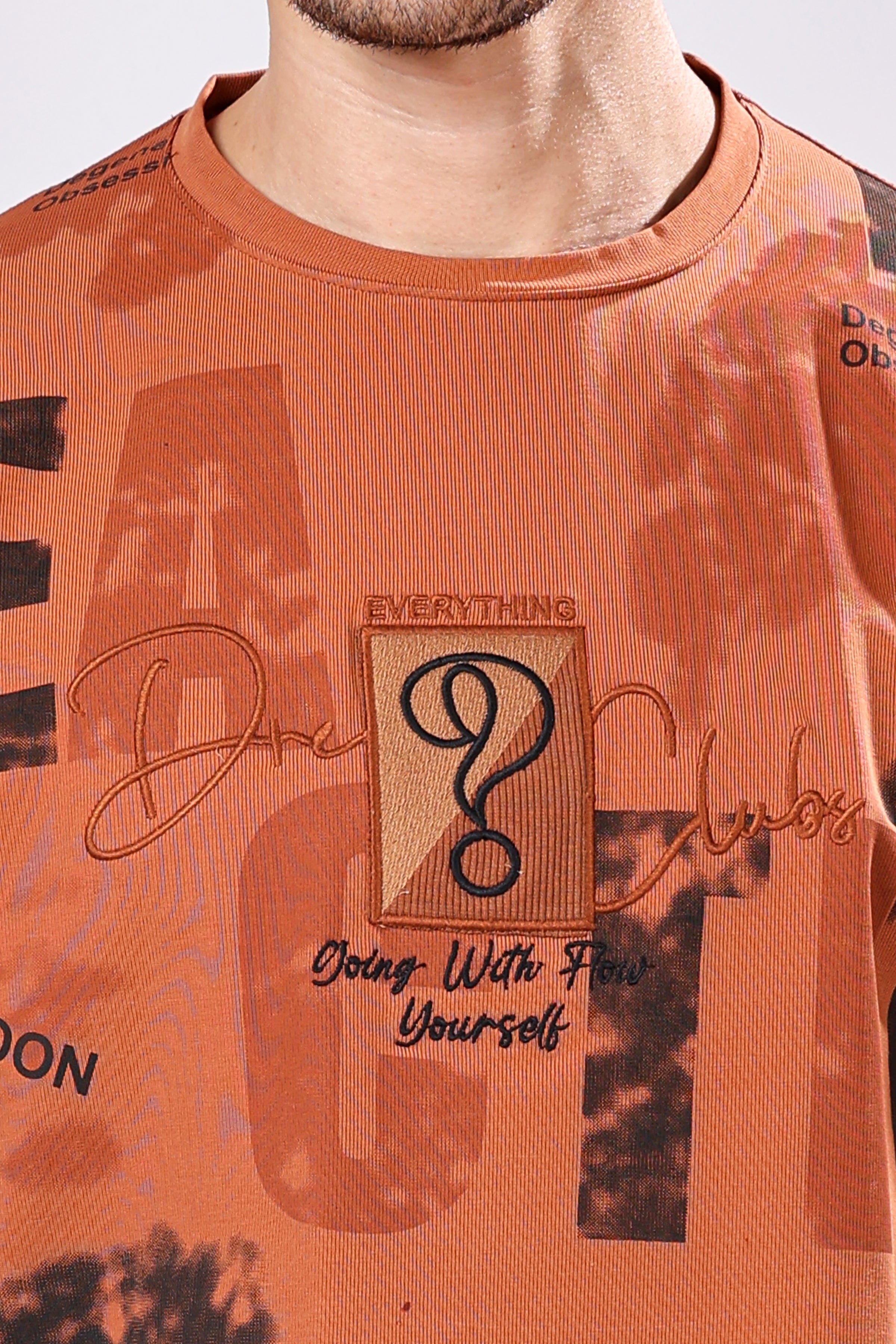 Stylox Men’s Regular Fit Round Neck Half Sleeve Printed T-Shirt | Casual Cotton Graphic Tee for Daily Wear