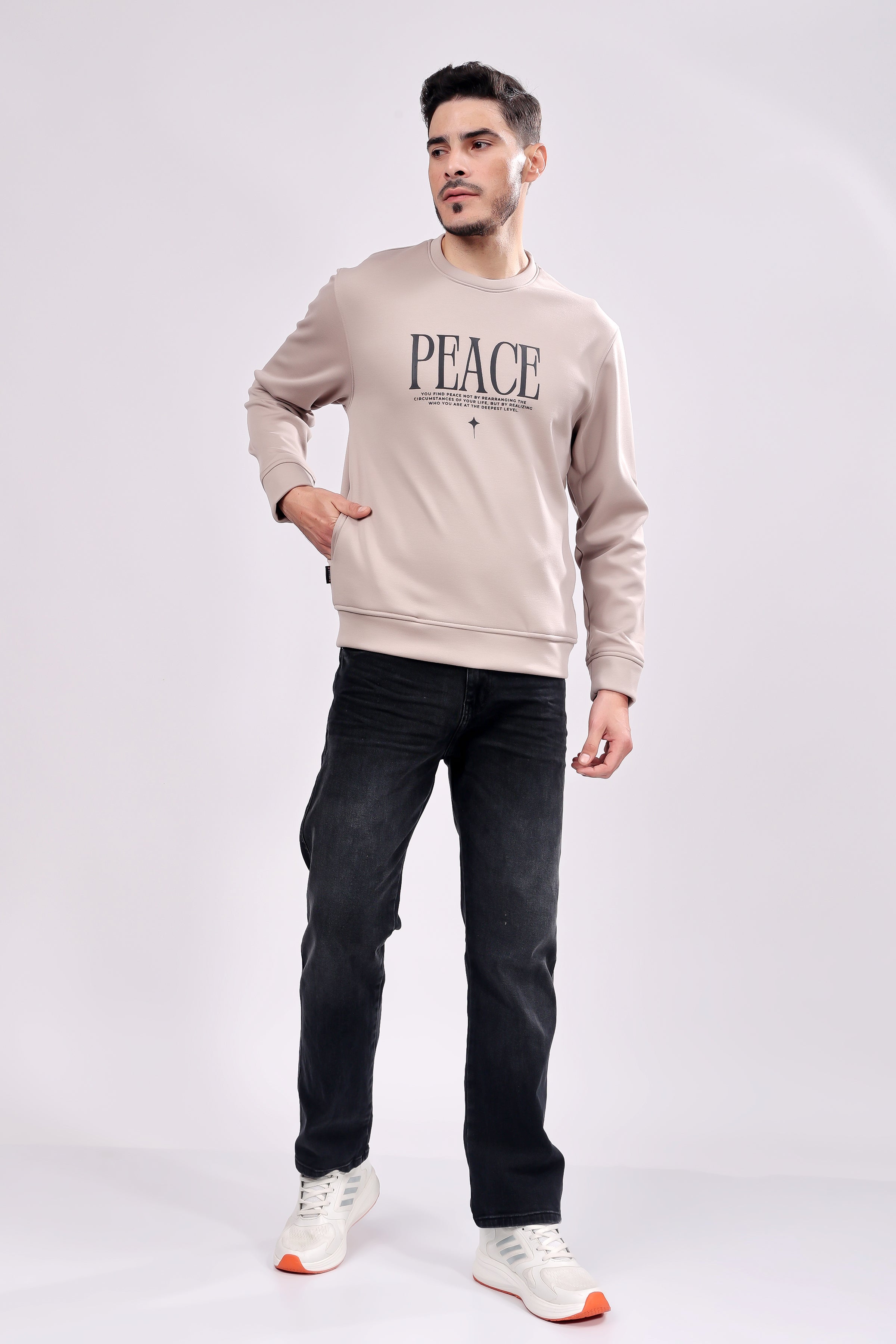 STYLOX Printed SWEATSHIRT for Men