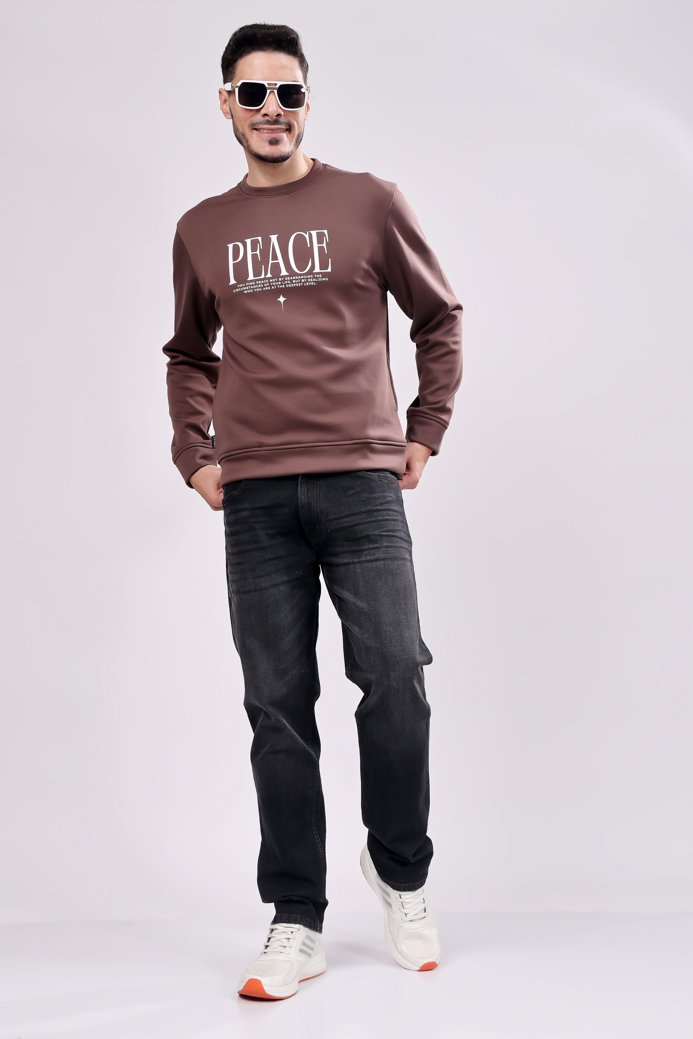 STYLOX Printed SWEATSHIRT for Men