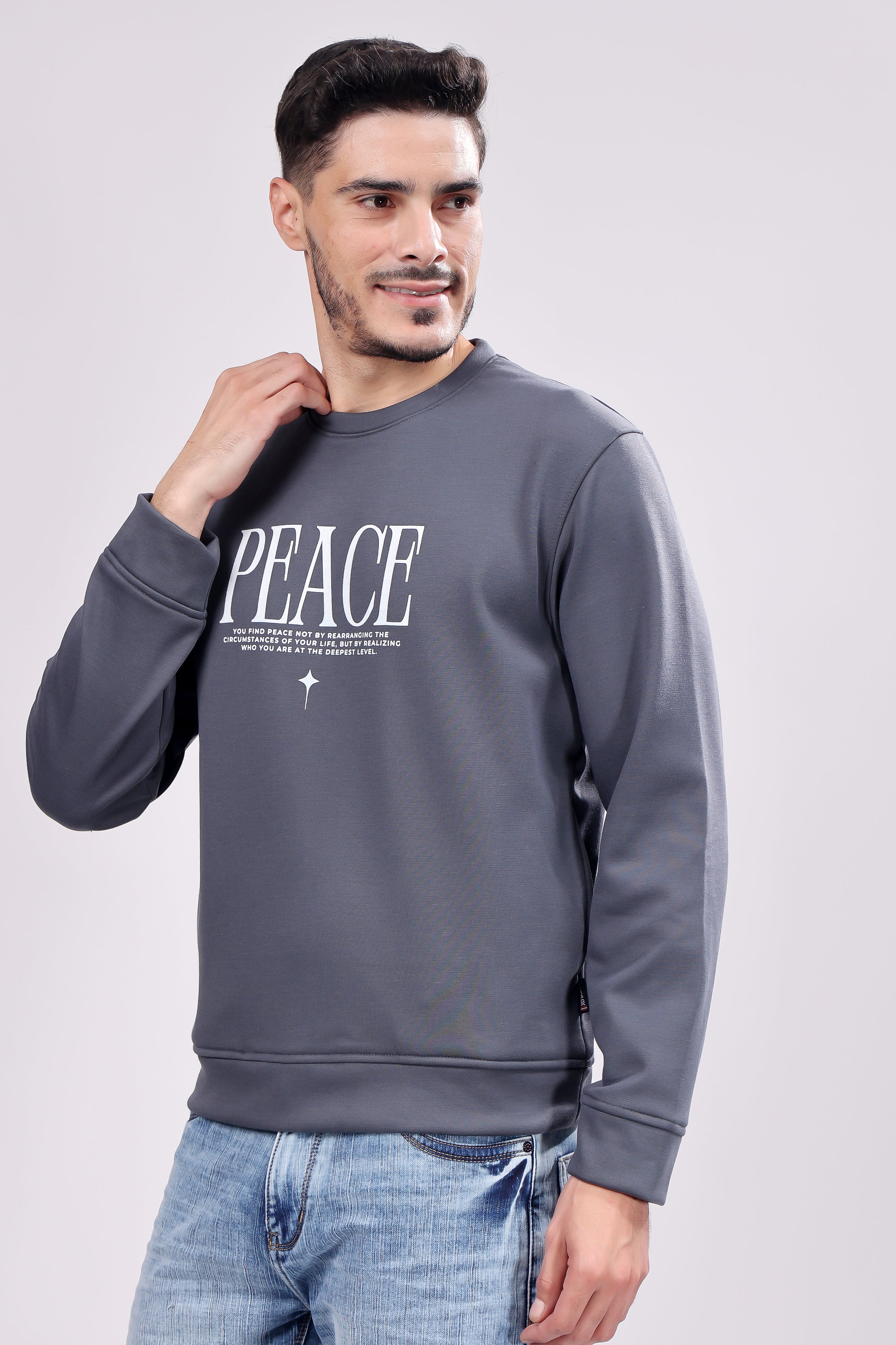 STYLOX Printed SWEATSHIRT for Men