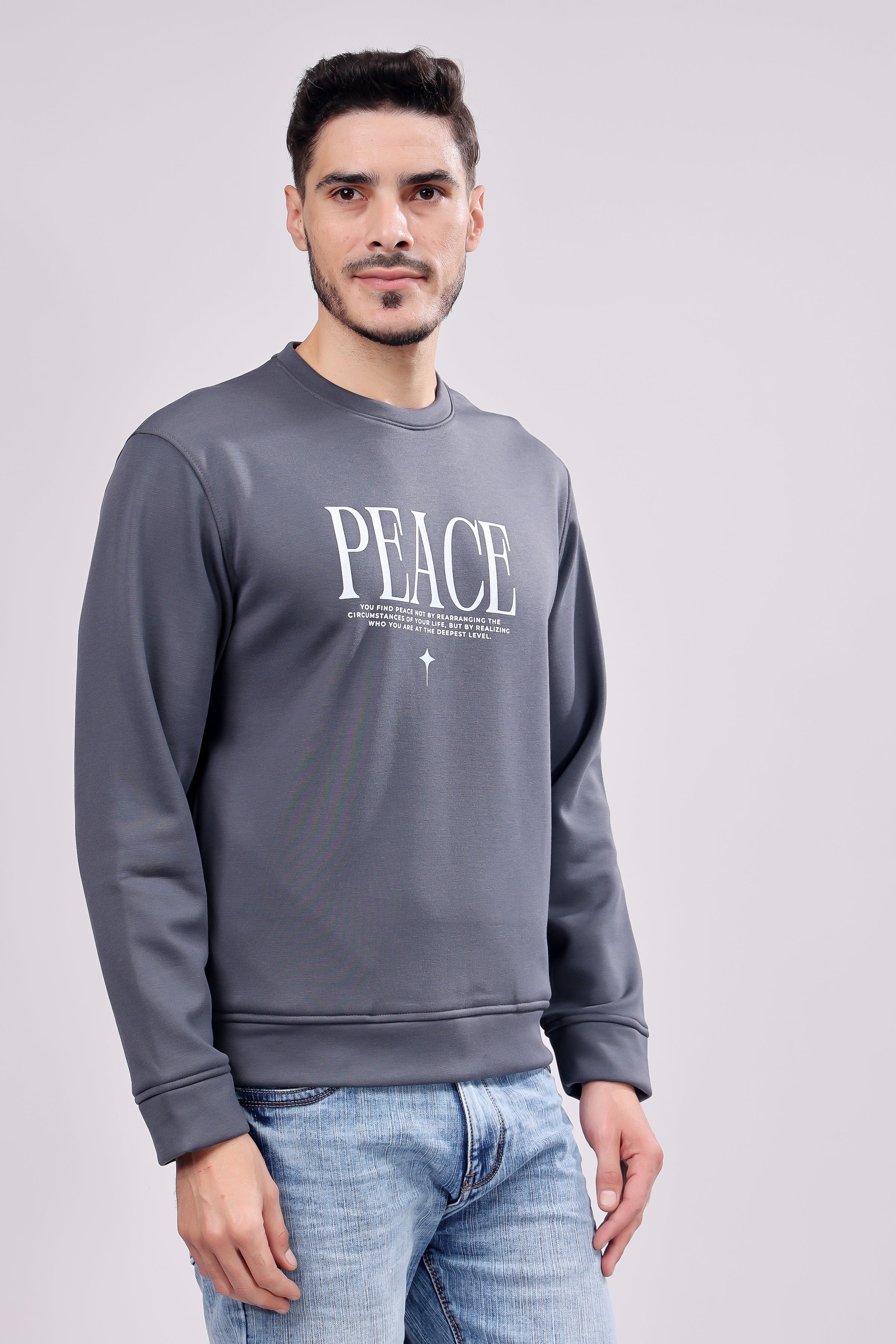 STYLOX Printed SWEATSHIRT for Men