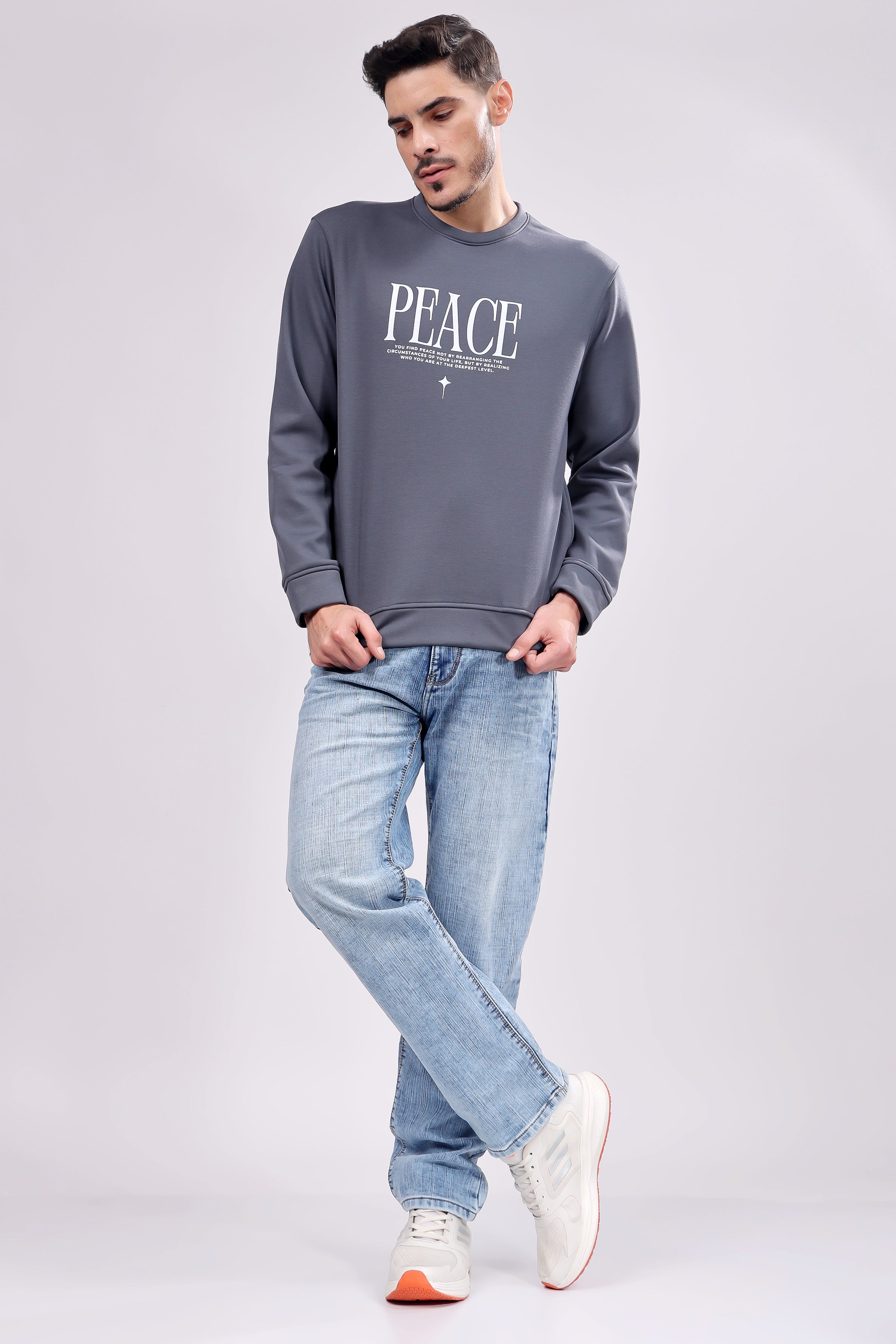 STYLOX Printed SWEATSHIRT for Men