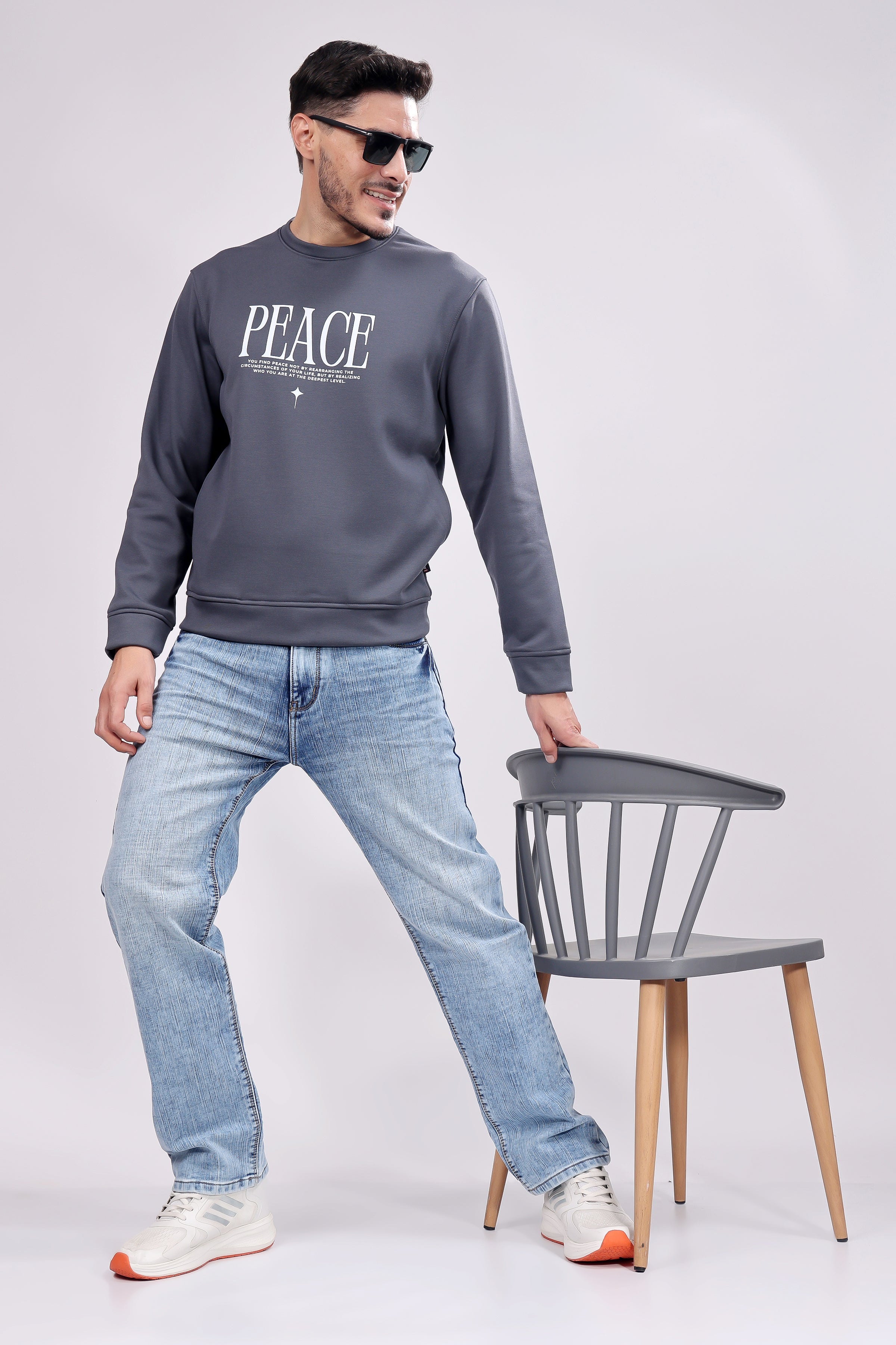 STYLOX Printed SWEATSHIRT for Men