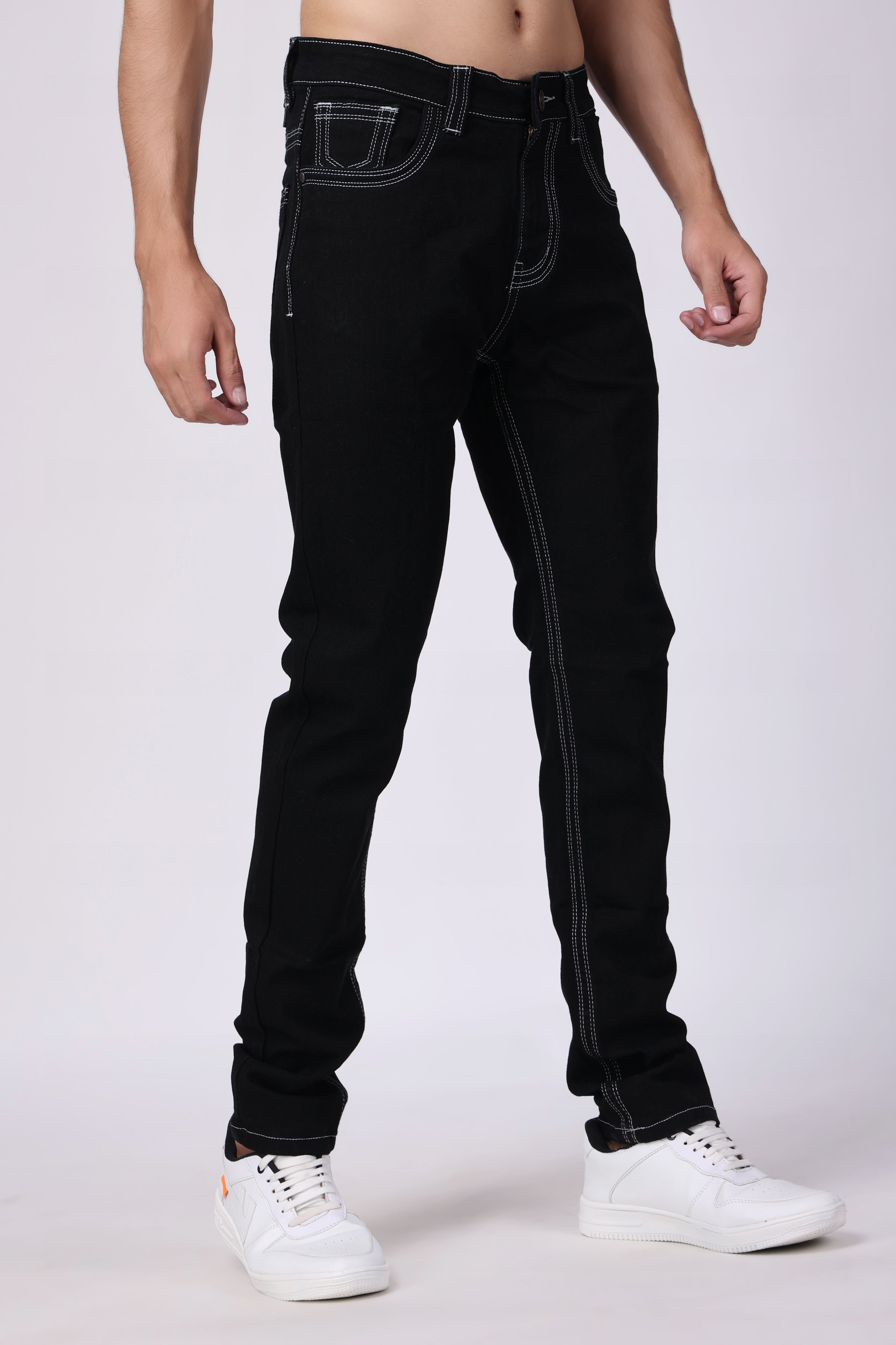 Stylox Men SLIM Fit Jeans | Black| 5810-10177 |J-030