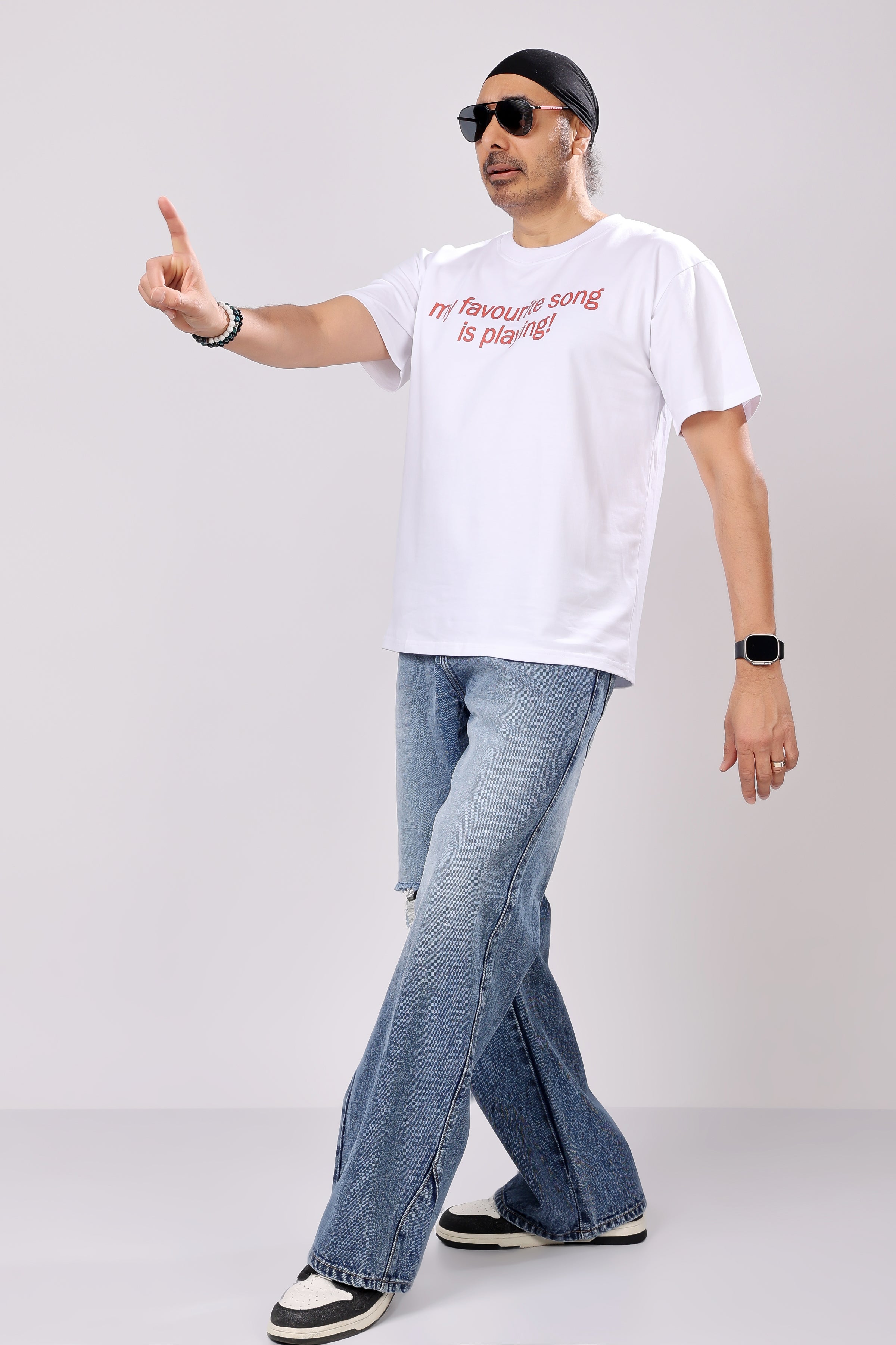 Stylox Men’s Oversized Round Neck Half Sleeve Printed T-Shirt | Premium Cotton Loose Fit Graphic Tee for Streetwear & Casual Style