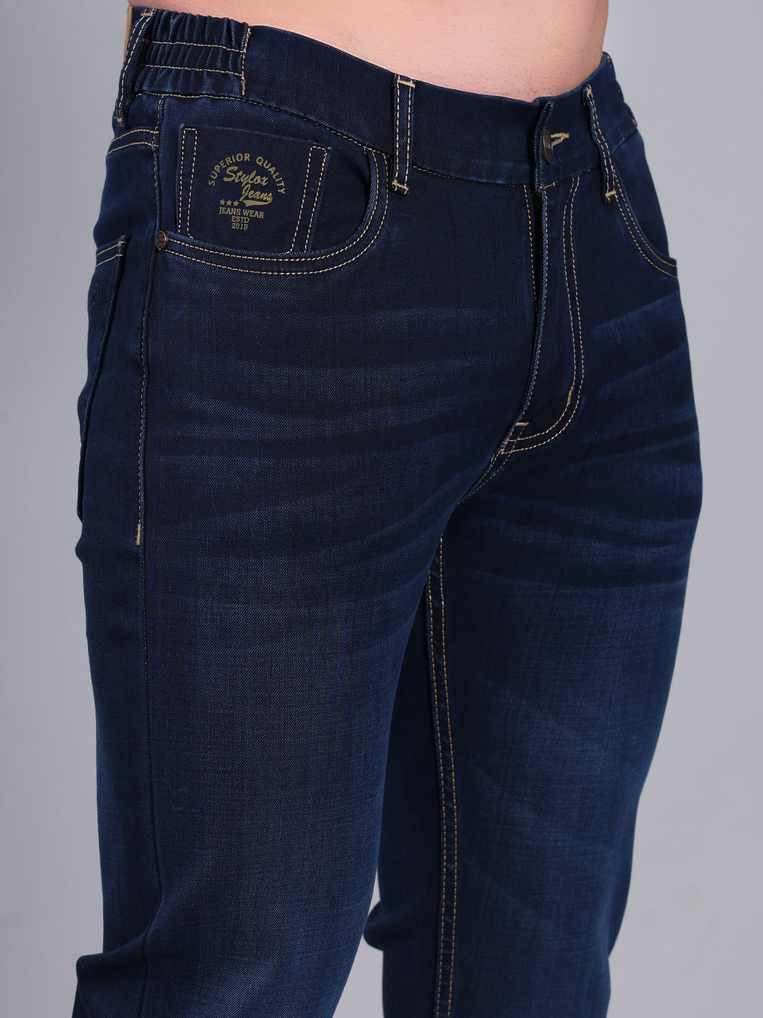 Stylox Men’s Luxury Slim Fit Denim Jeans | Premium Stretchable Jeans