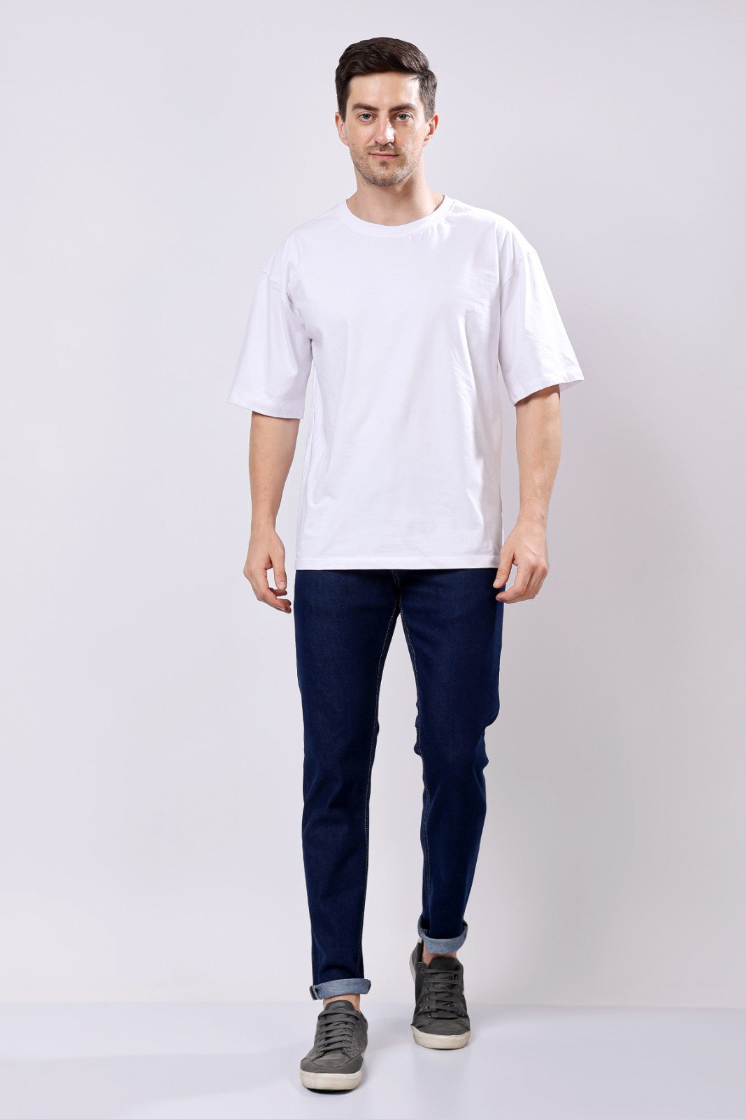 Stylox Slim Fit Denim Jeans - Dark Blue,