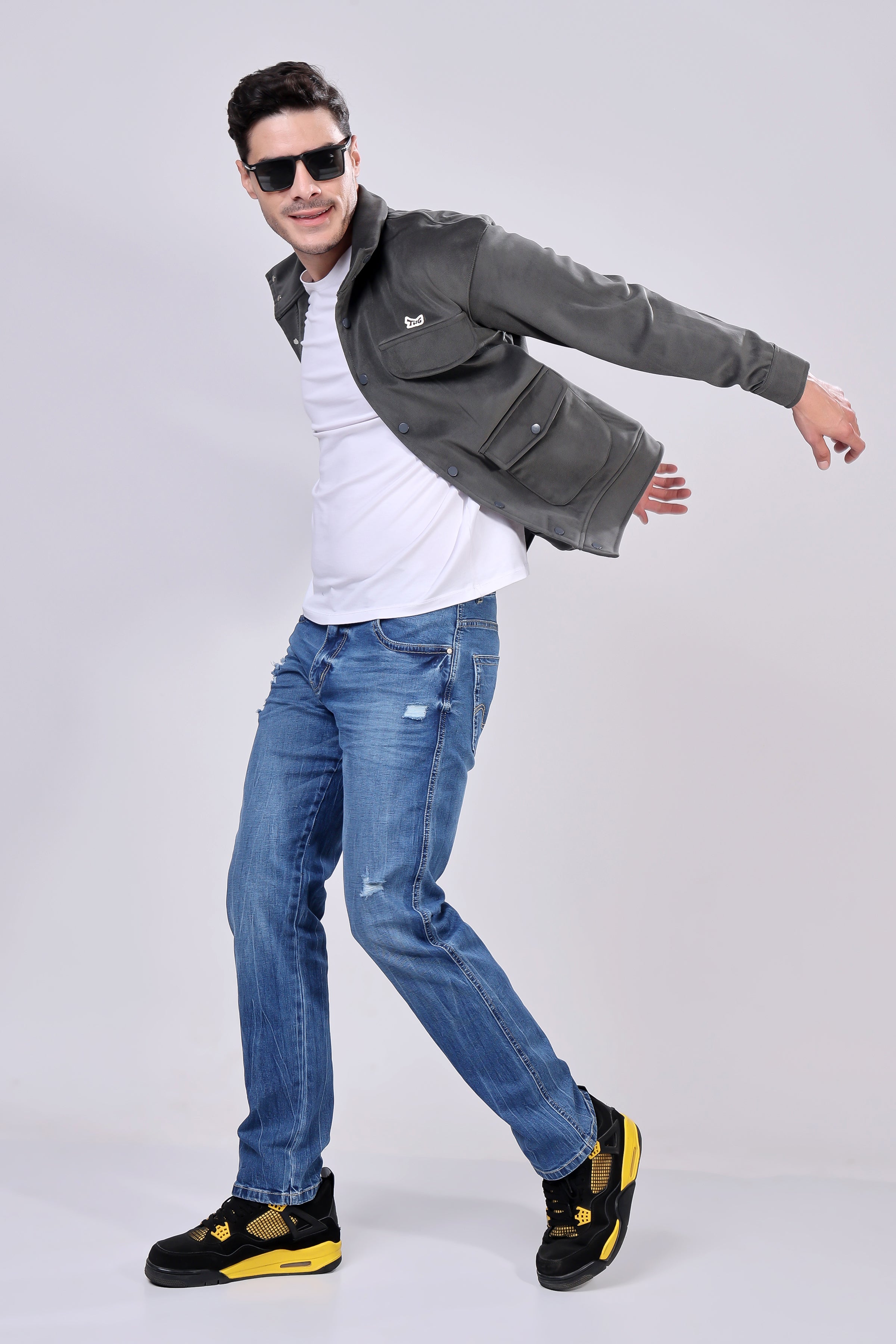 STYLOX Stylish Corduroy Solid Jacket