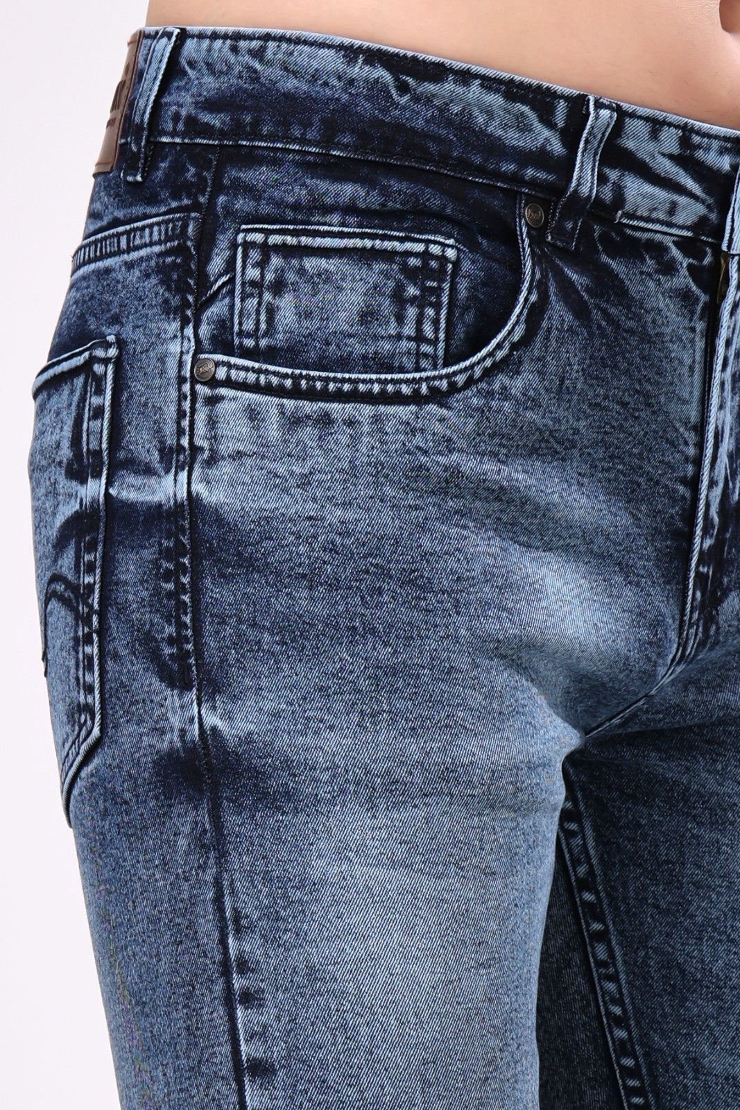 Stylox Slim Fit Denim Jeans - Blue,