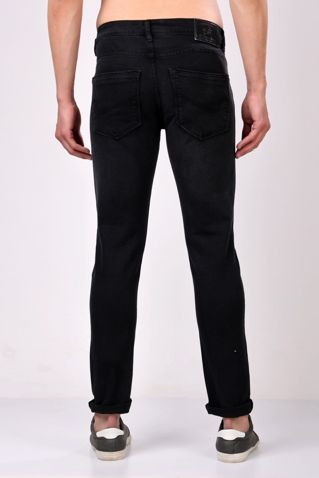 Stylox Slim Fit Denim Jeans - Black,
