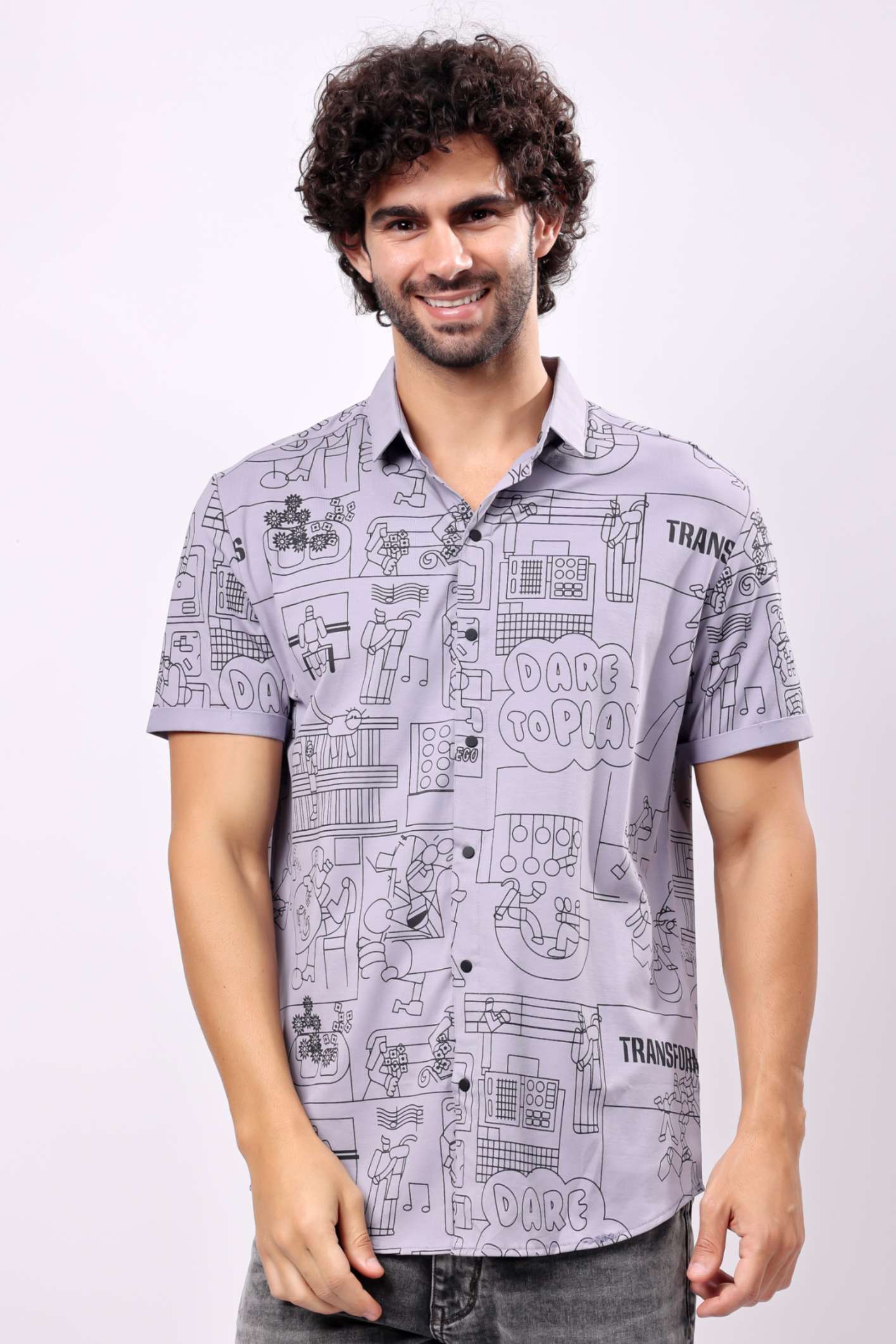 STYLOX OPEN SHIRT | Half Sleeves - Stylox