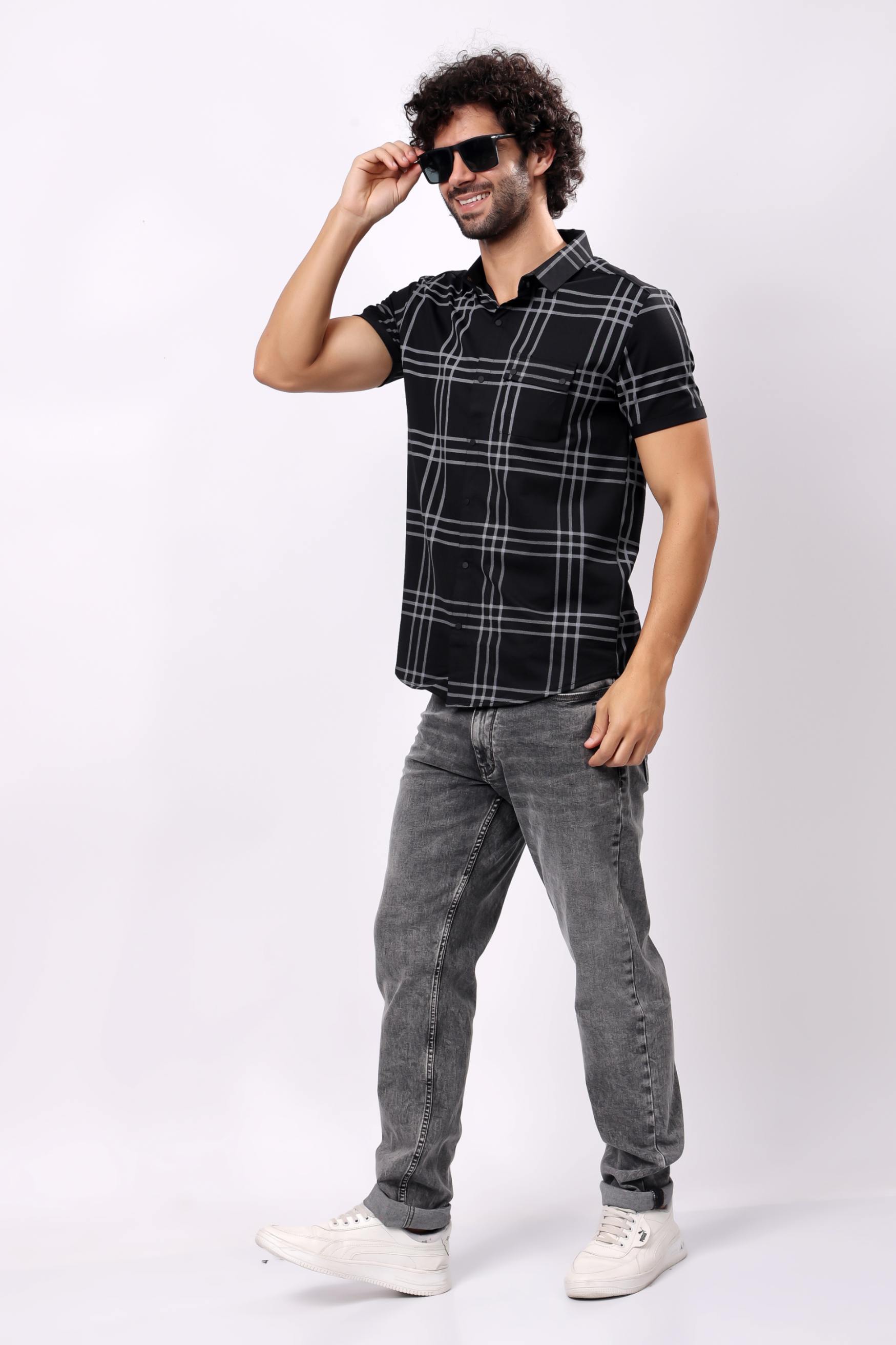 STYLOX OPEN SHIRT For Men | Half Sleeves - Stylox