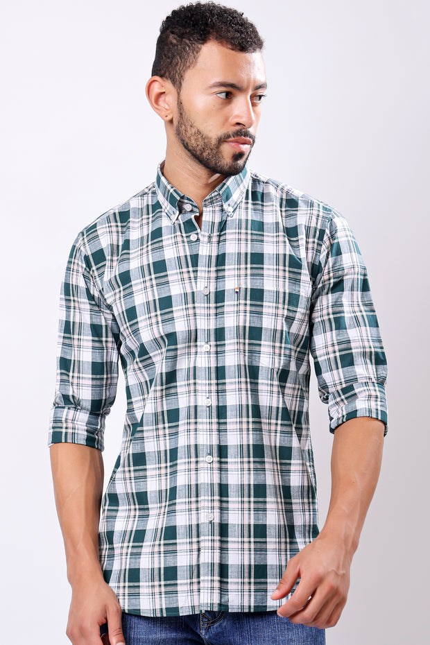 Stylox Casual Check Shirt For Men