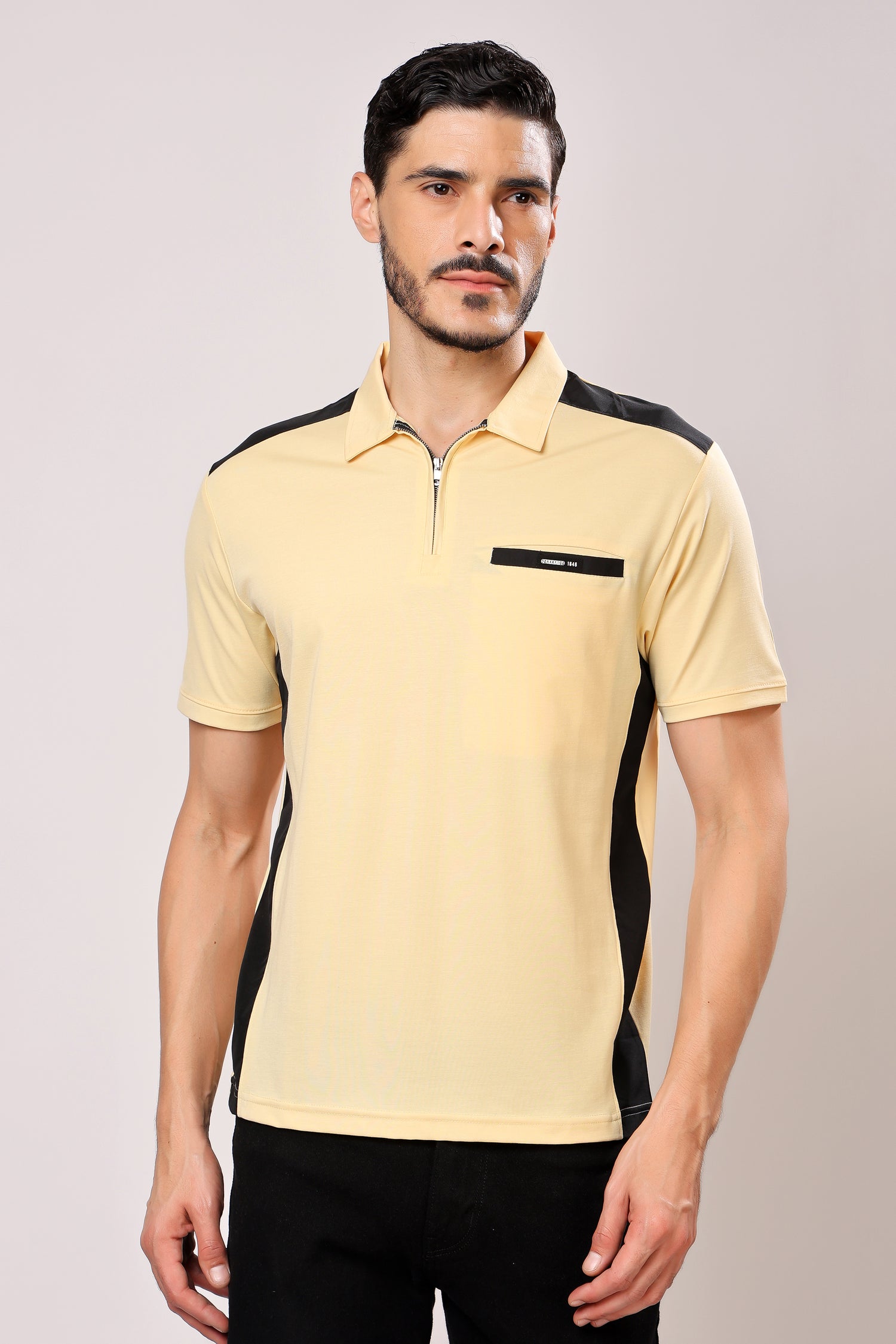 Stylox Polo Neck Casual T-Shirt For Men