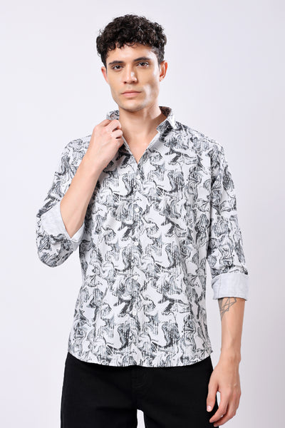 STYLOX Printed Full Sleeve Casual Shirt