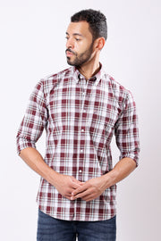 Stylox Casual Check Shirt For Men