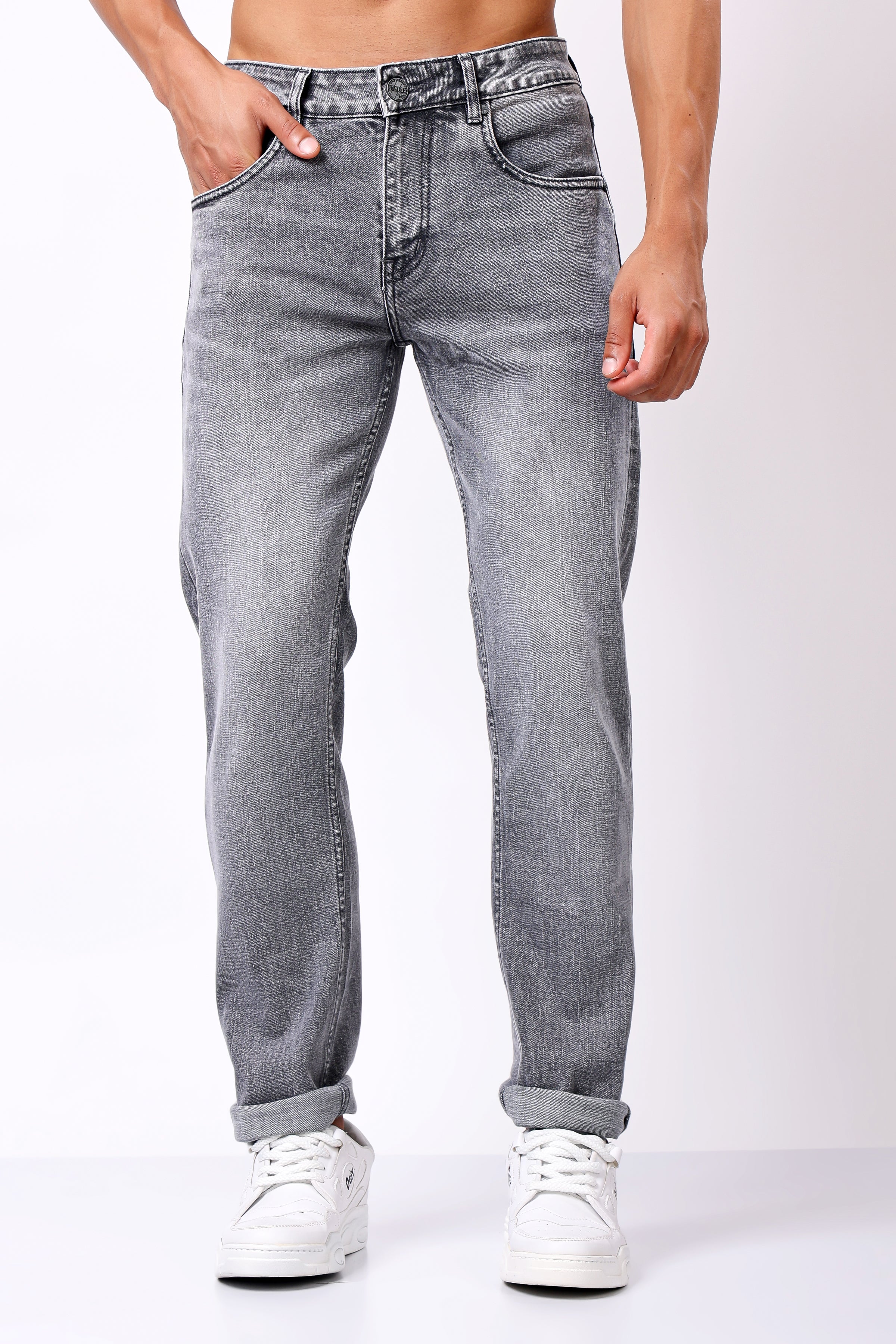 Stylox Comfort Fit Denim Jeans for Men - Stylox