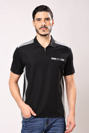 Stylox Polo Neck Casual T-Shirt For Men