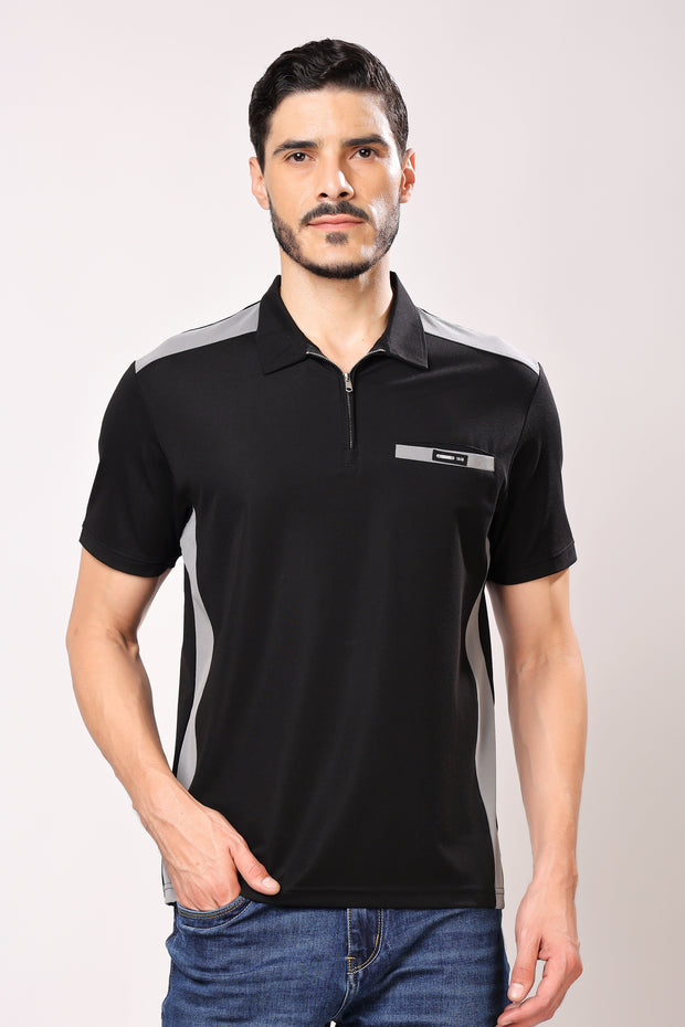 Stylox Polo Neck Casual T-Shirt For Men
