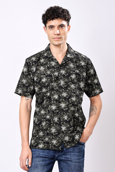Stylox Half Sleeve Printed Casual Shirt