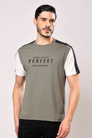 Stylox Men's Round Neck Casual Printed T-Shirt