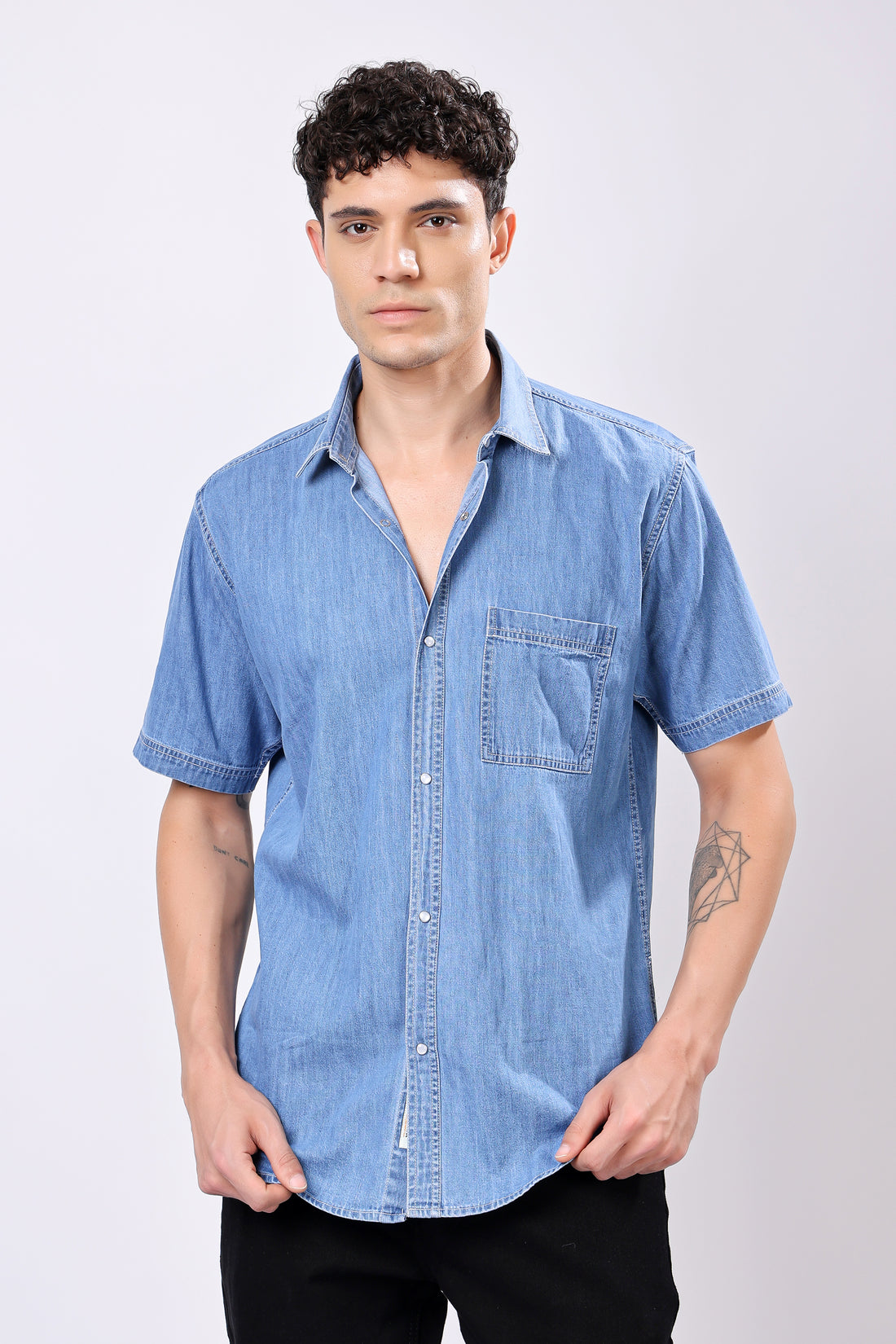 Stylox Denim Casual Shirt