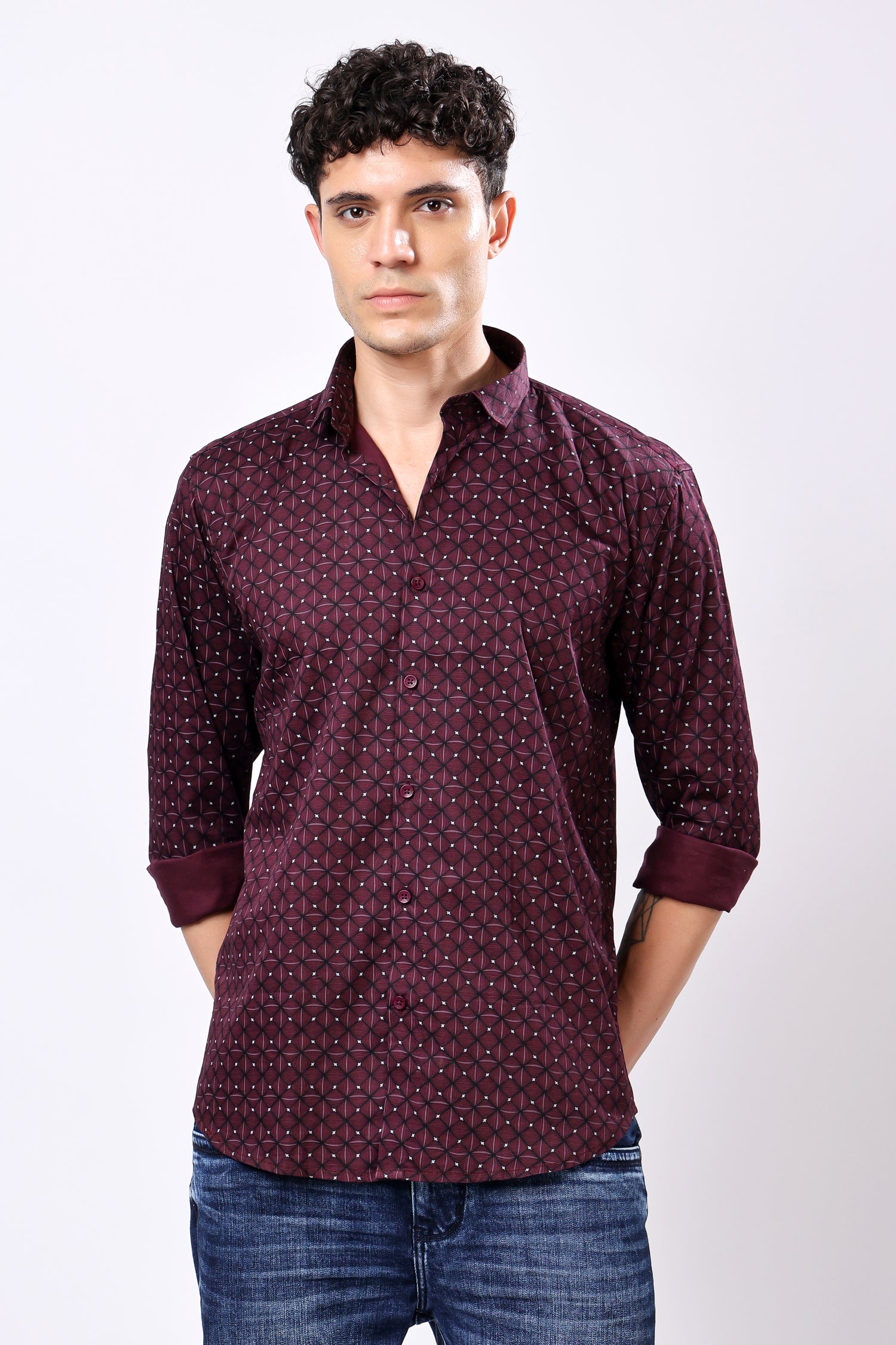 Stylox Printed Shirt For Men