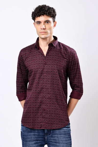 Stylox Printed Shirt For Men