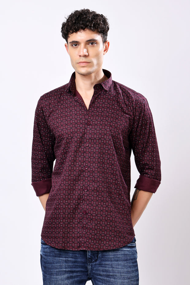 Stylox Printed Shirt For Men