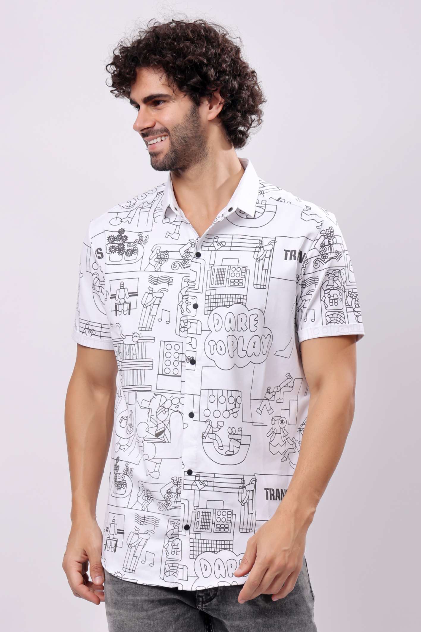 STYLOX OPEN SHIRT | Half Sleeves - Stylox