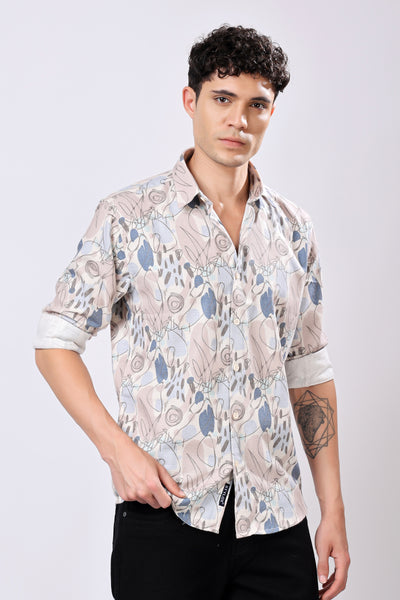 Stylox Printed Full Sleeve Shirt