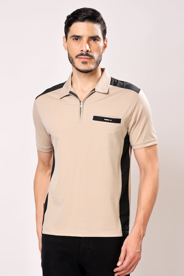 Stylox Polo Neck Casual T-Shirt For Men