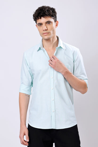STYLOX Full Sleeve Striped Casual Shirt