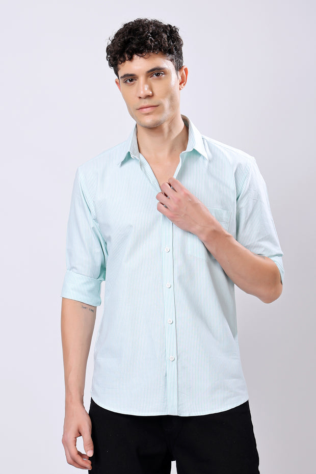 STYLOX Full Sleeve Striped Casual Shirt