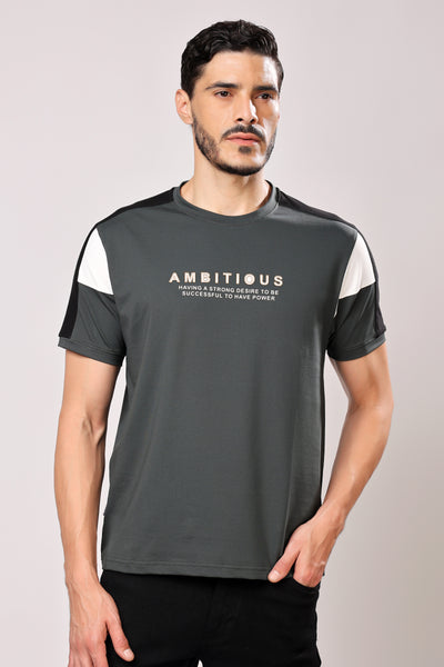 Stylox Men's Round Neck Casual Printed T-Shirt