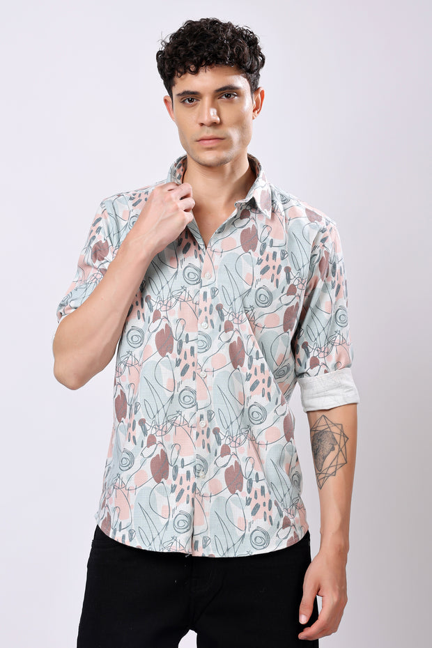 Stylox Printed Full Sleeve Shirt