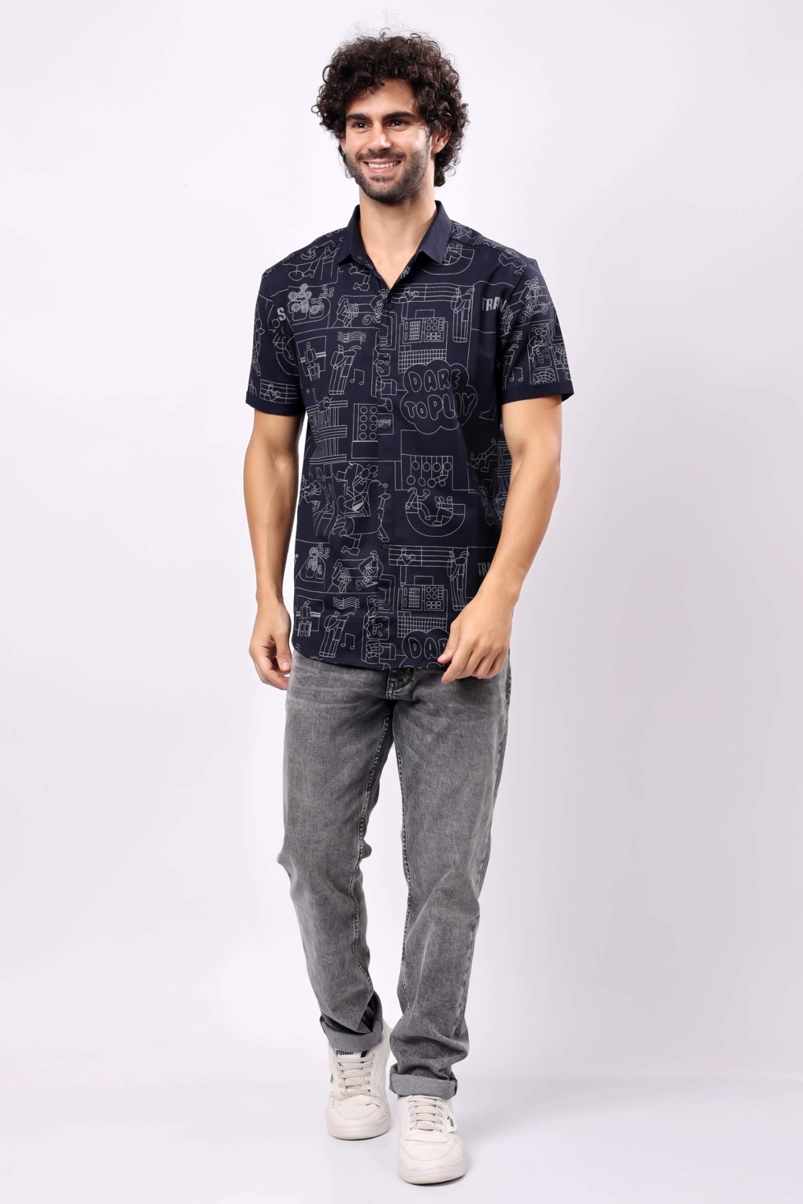 STYLOX OPEN SHIRT | Half Sleeves - Stylox