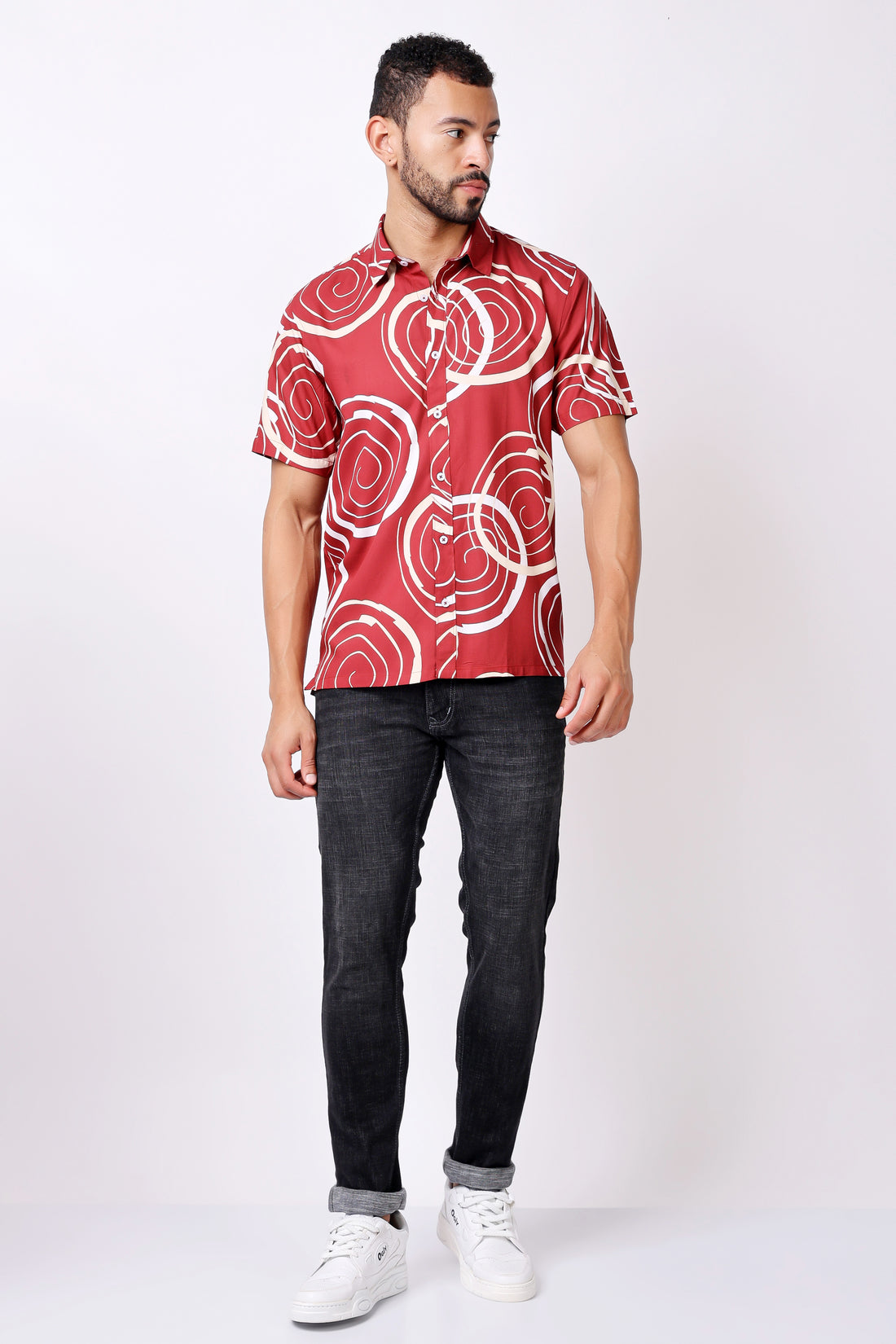 Stylox Half Sleeve Printed Casual Shirt