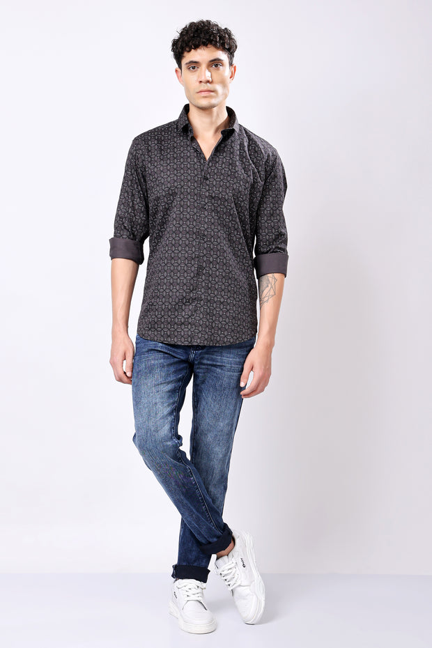Stylox Printed Shirt For Men