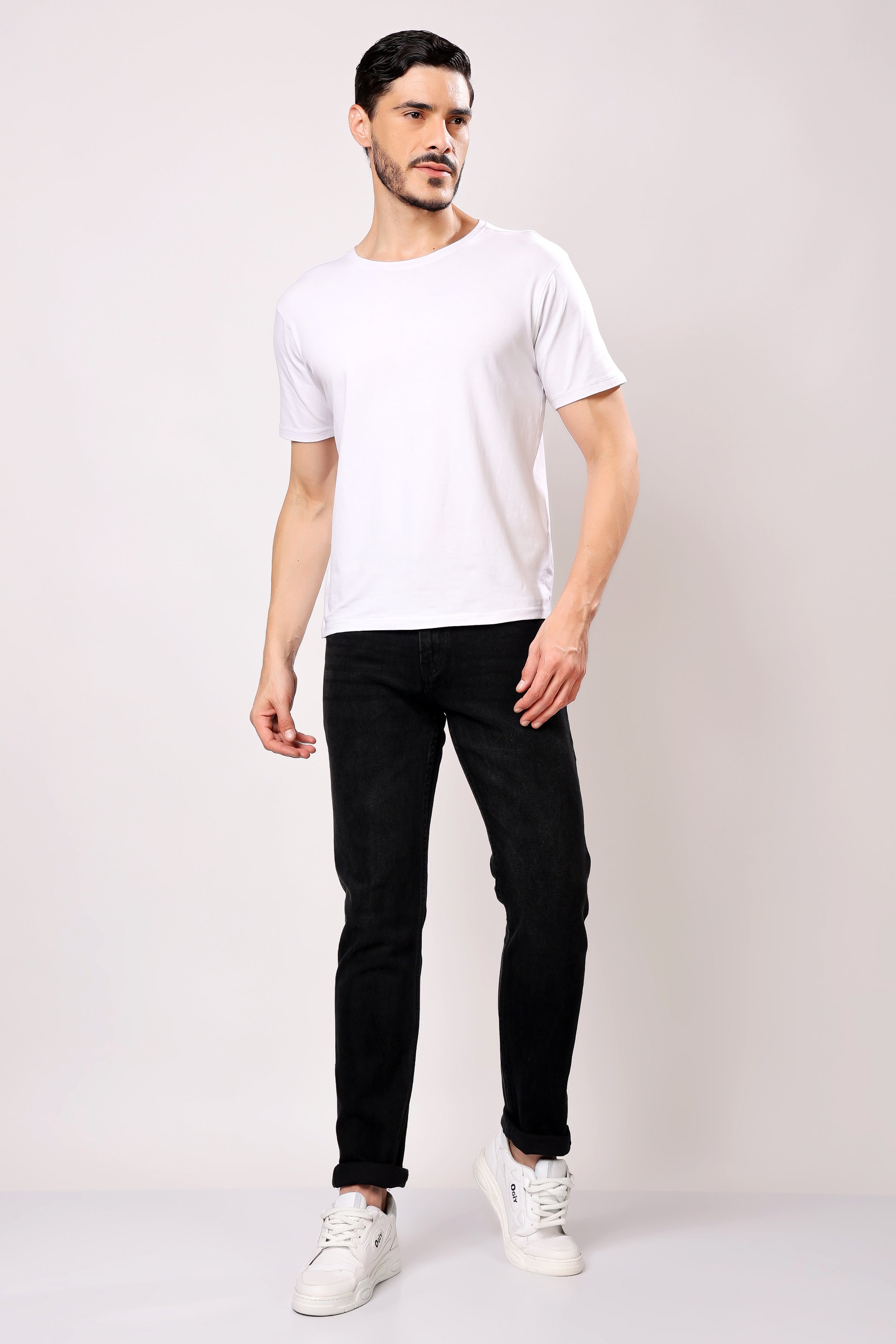 Stylox Slim Fit Casual Denim Jeans for Men - Colors: Grey, Dark Grey & Light Grey |