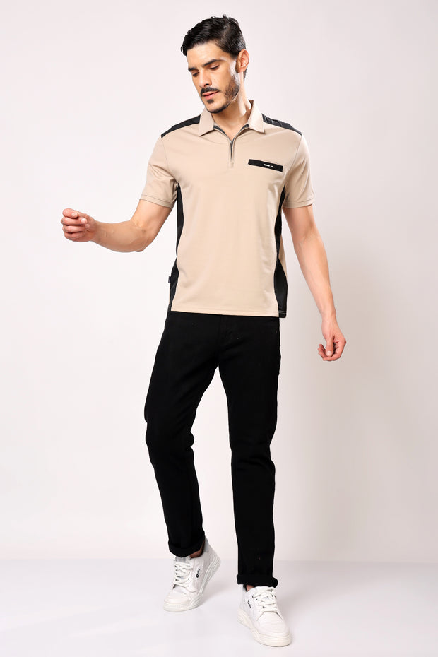 Stylox Polo Neck Casual T-Shirt For Men