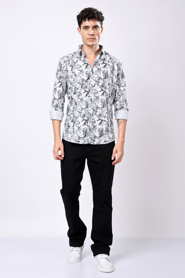 STYLOX Printed Full Sleeve Casual Shirt