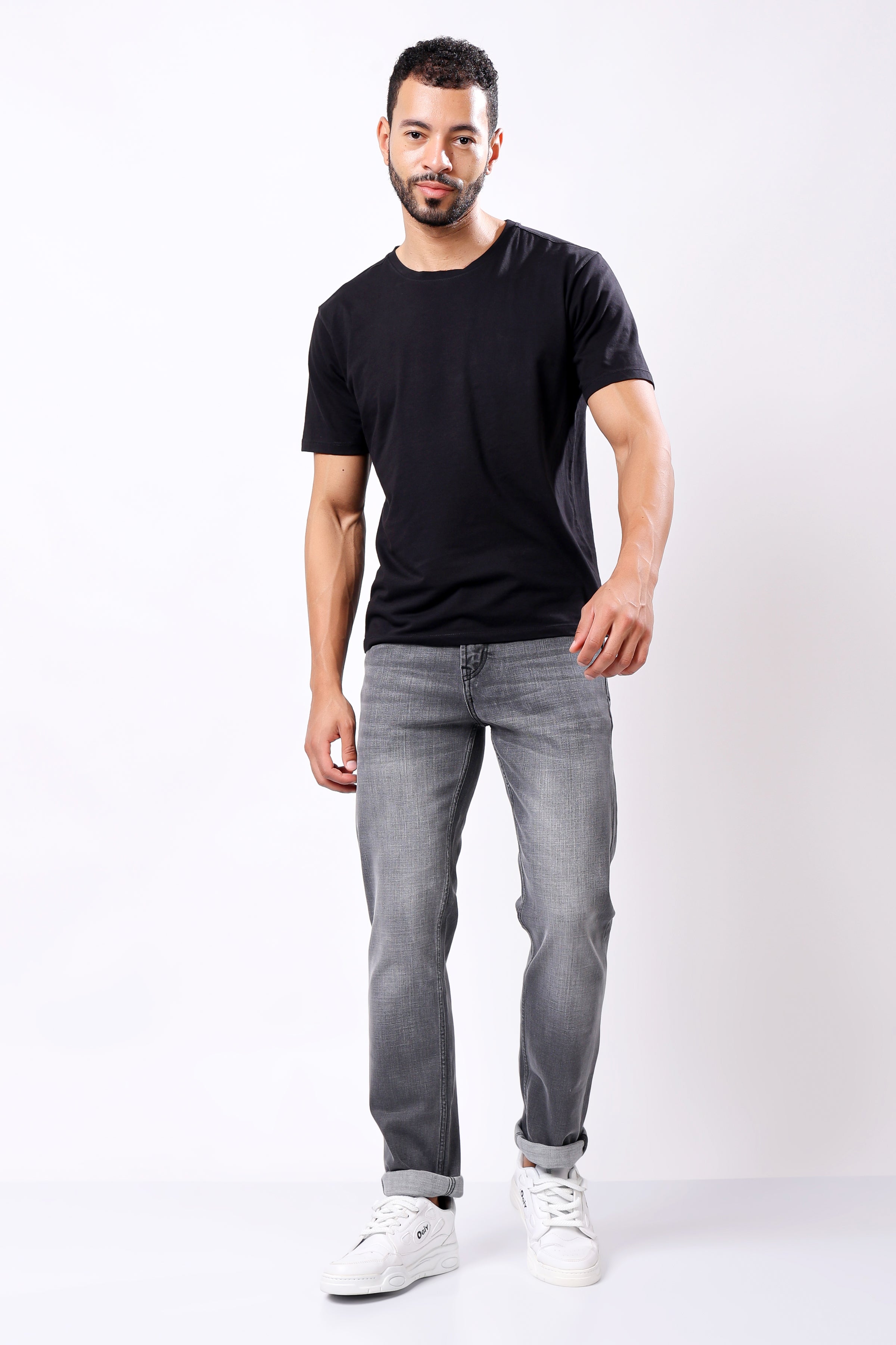 Stylox Comfort Fit Jeans for Men's | Grey, Dark Grey & Mid Grey |