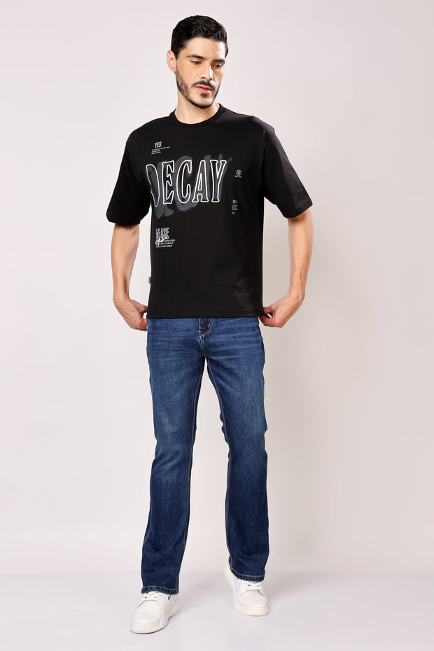 Stylox Printed Crew Neck Men's Casual T-Shirt