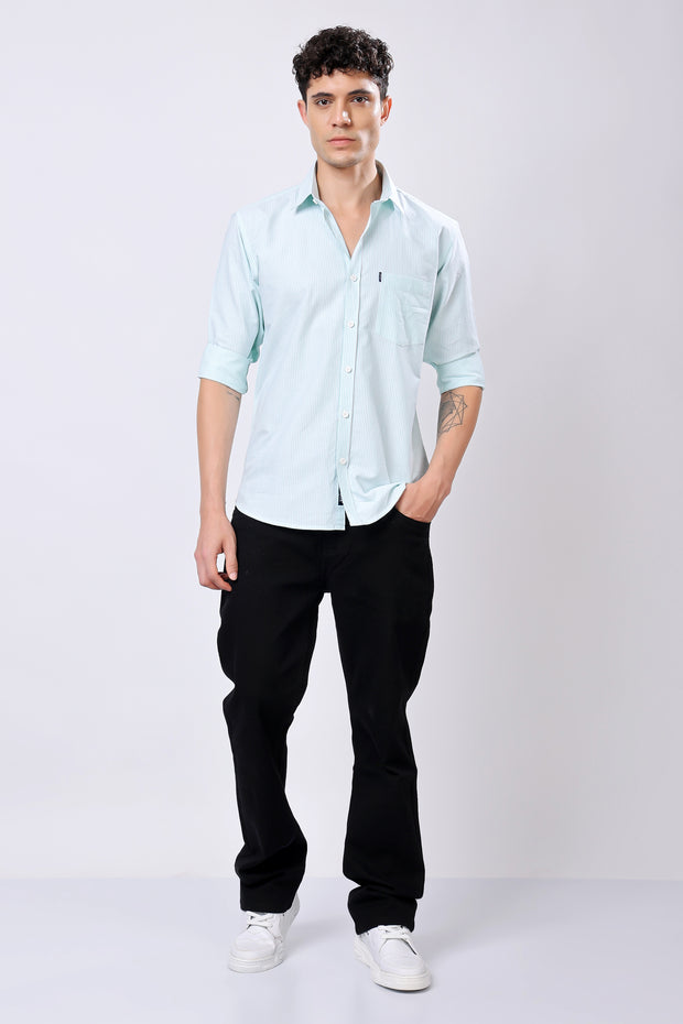 STYLOX Full Sleeve Striped Casual Shirt